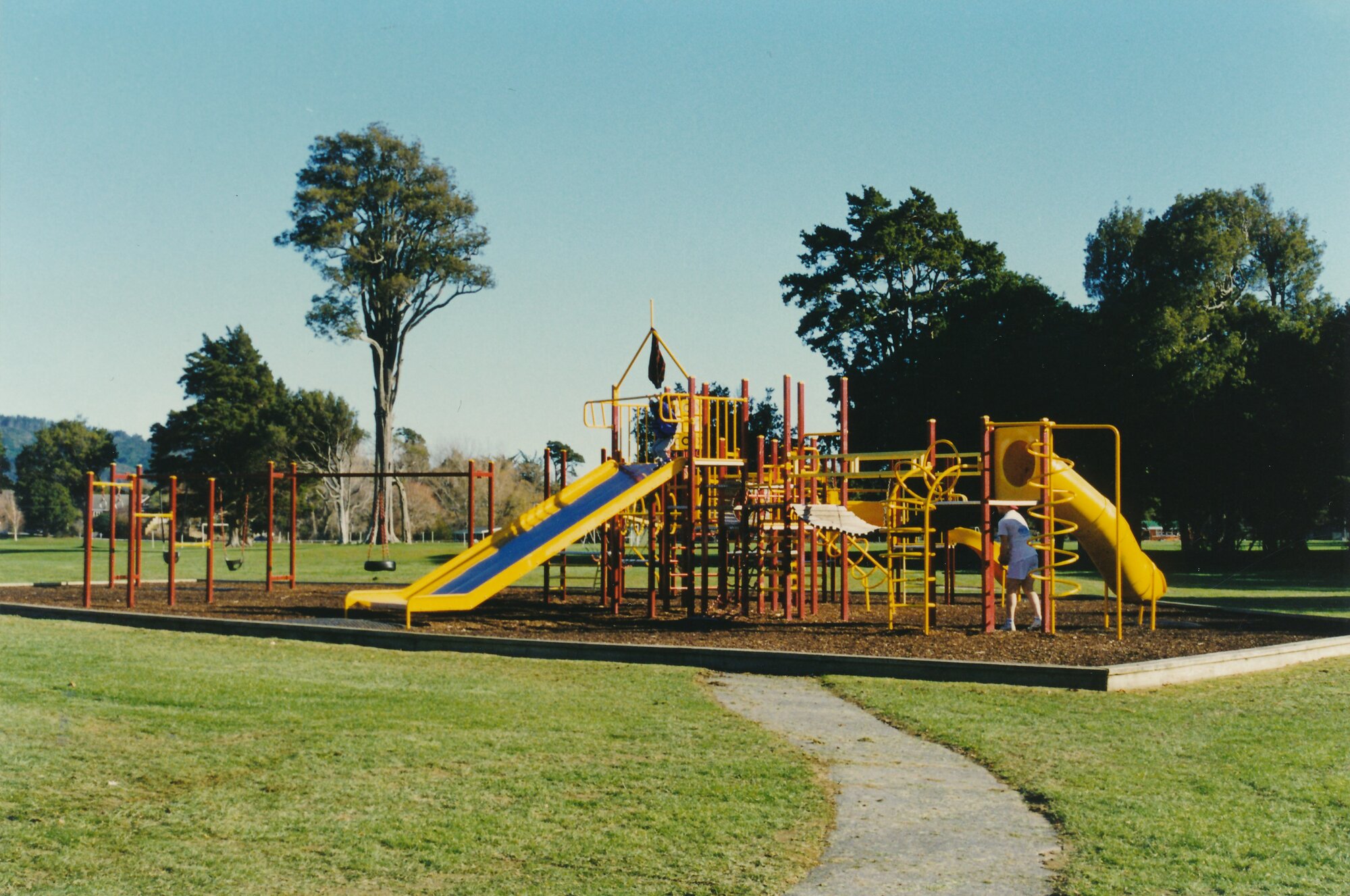 Trentham Memorial Park Playground; ca 1990s