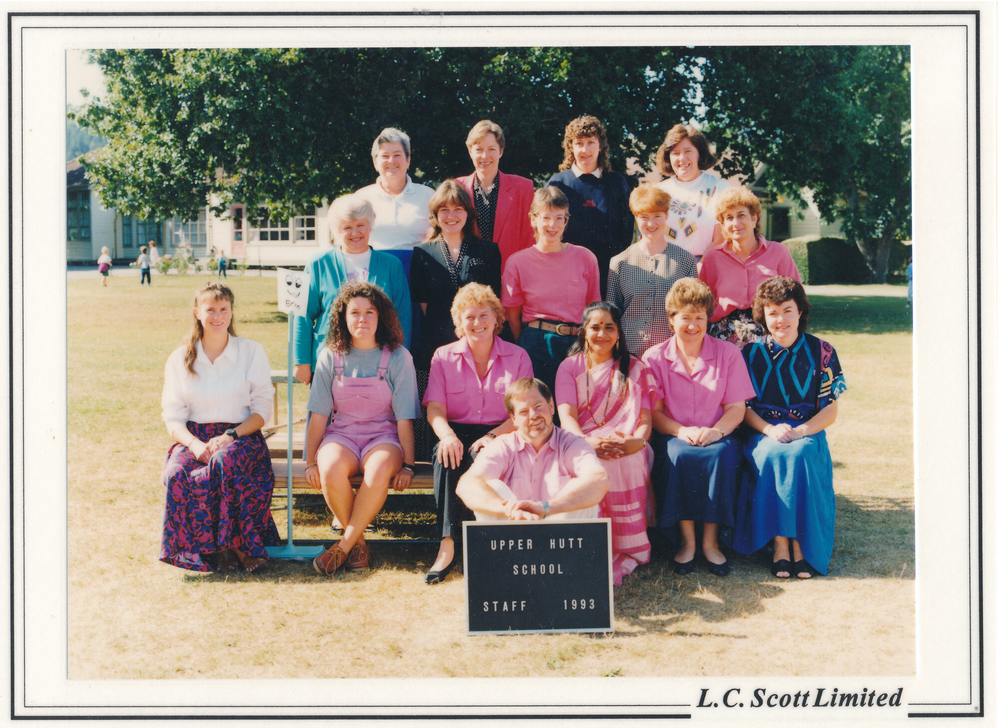 Upper Hutt School, Staff; 1993