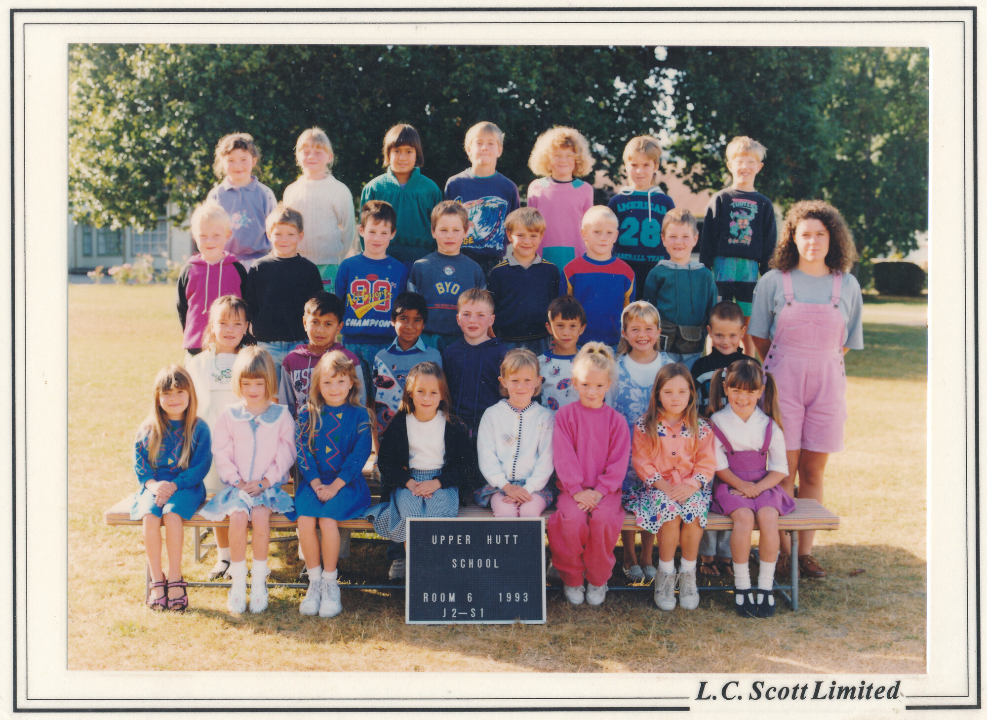 Upper Hutt School, Room 6; 1993