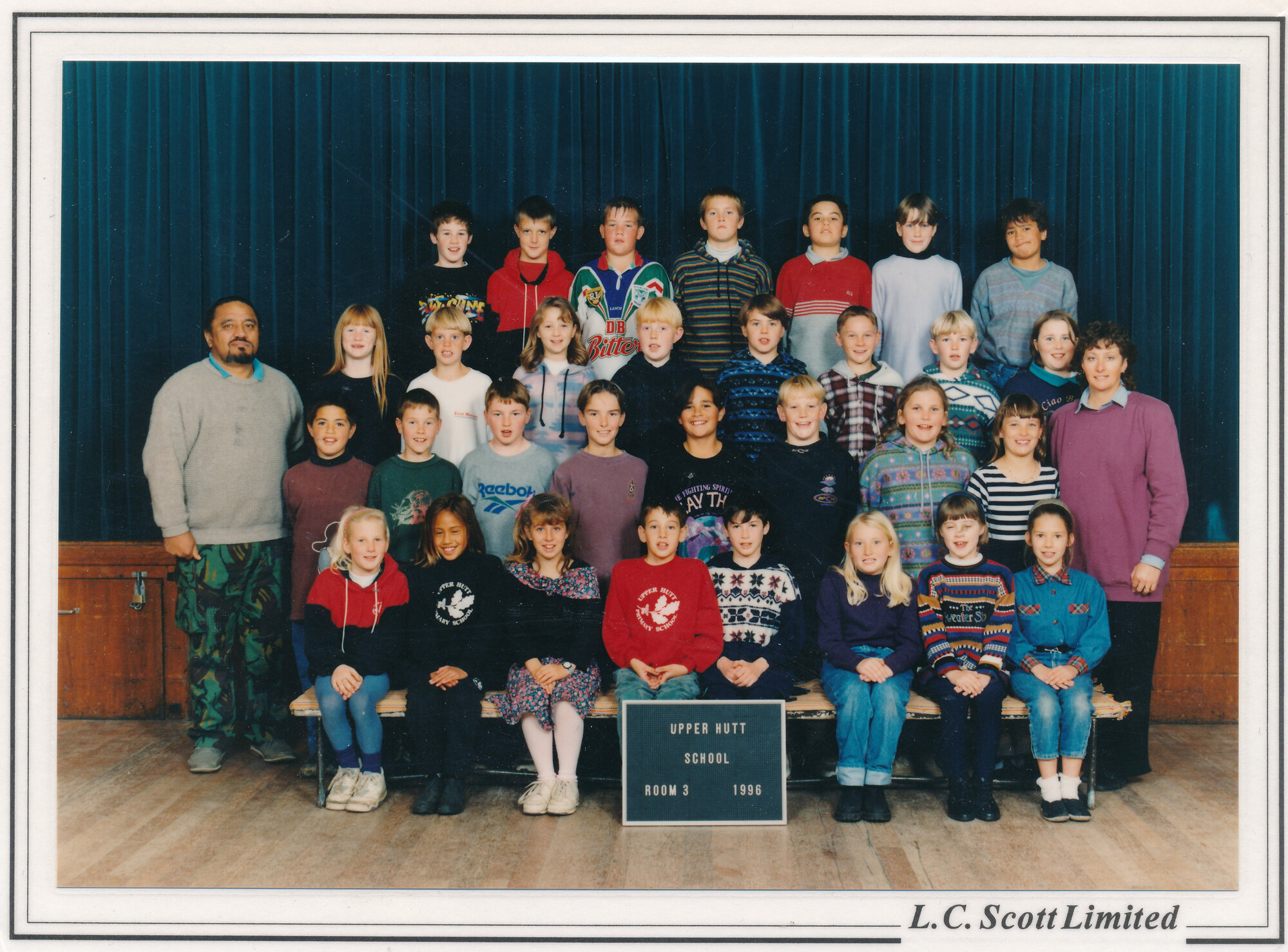 Upper Hutt School, Room 3; 1996