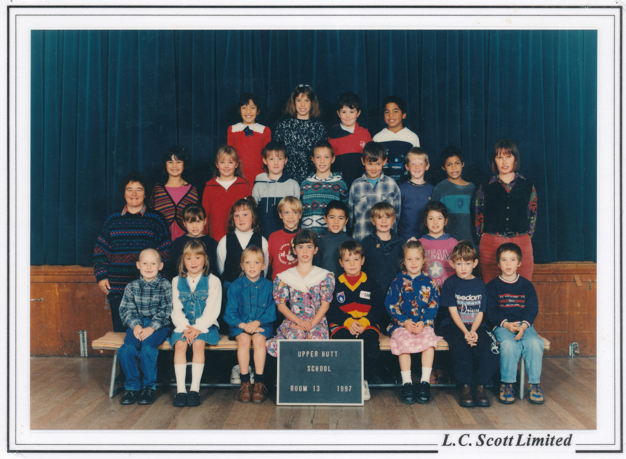 Upper Hutt School, Room 13; 1997