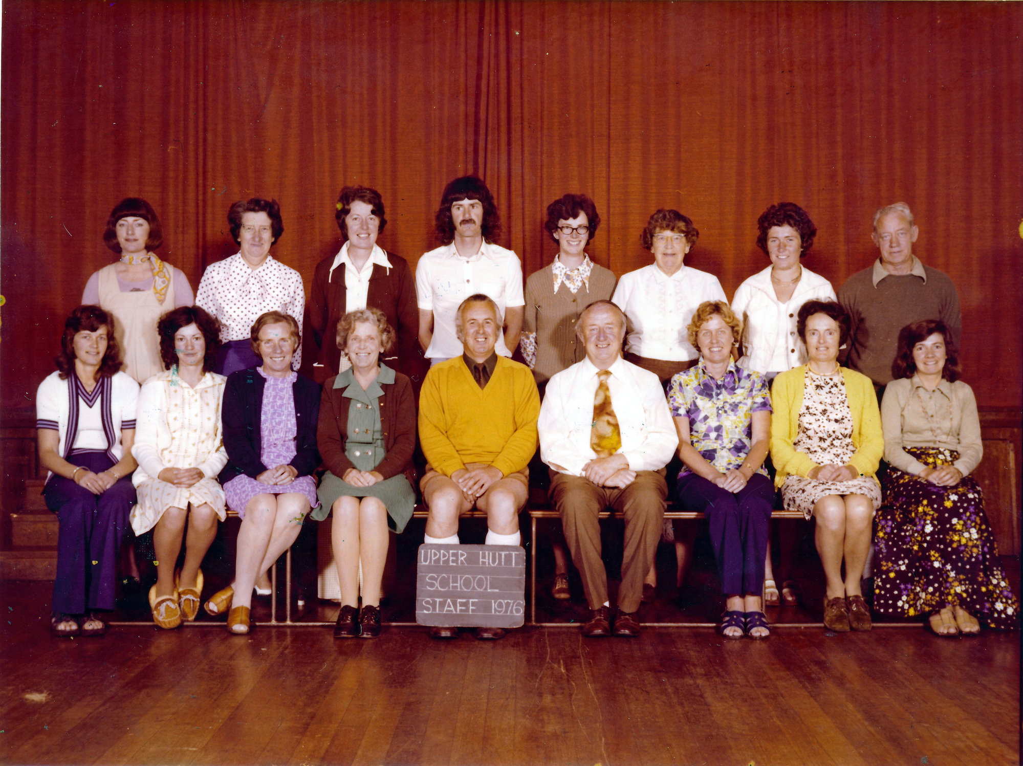 Upper Hutt School, Staff; 1976