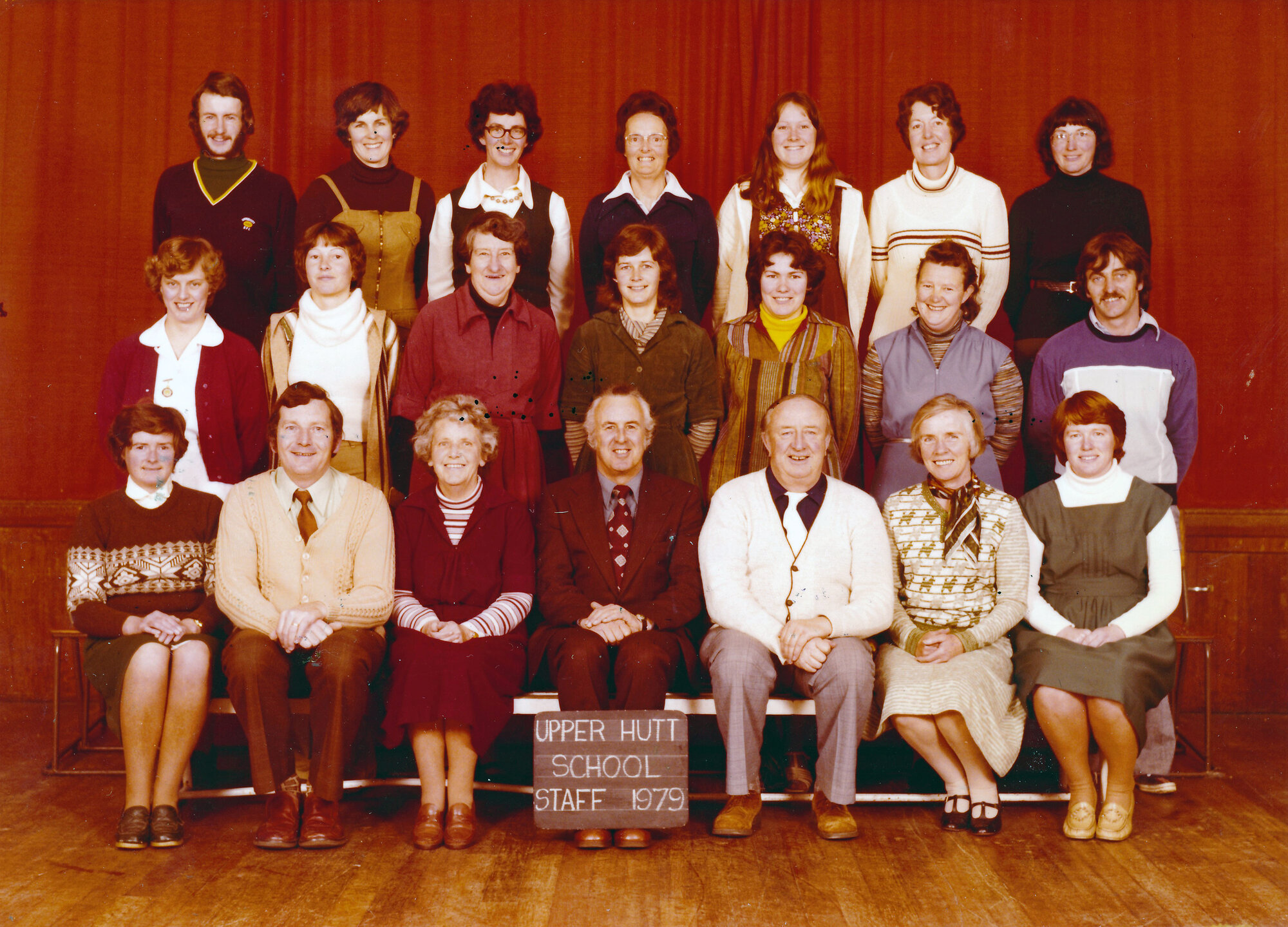 Upper Hutt School, Staff; 1979