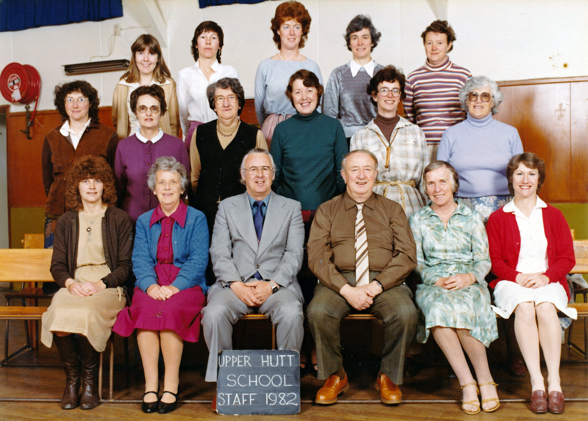 Upper Hutt School, Staff; 1982