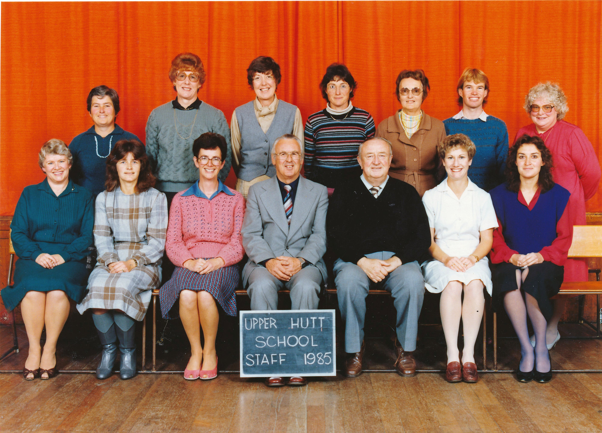Upper Hutt School, Staff; 1985