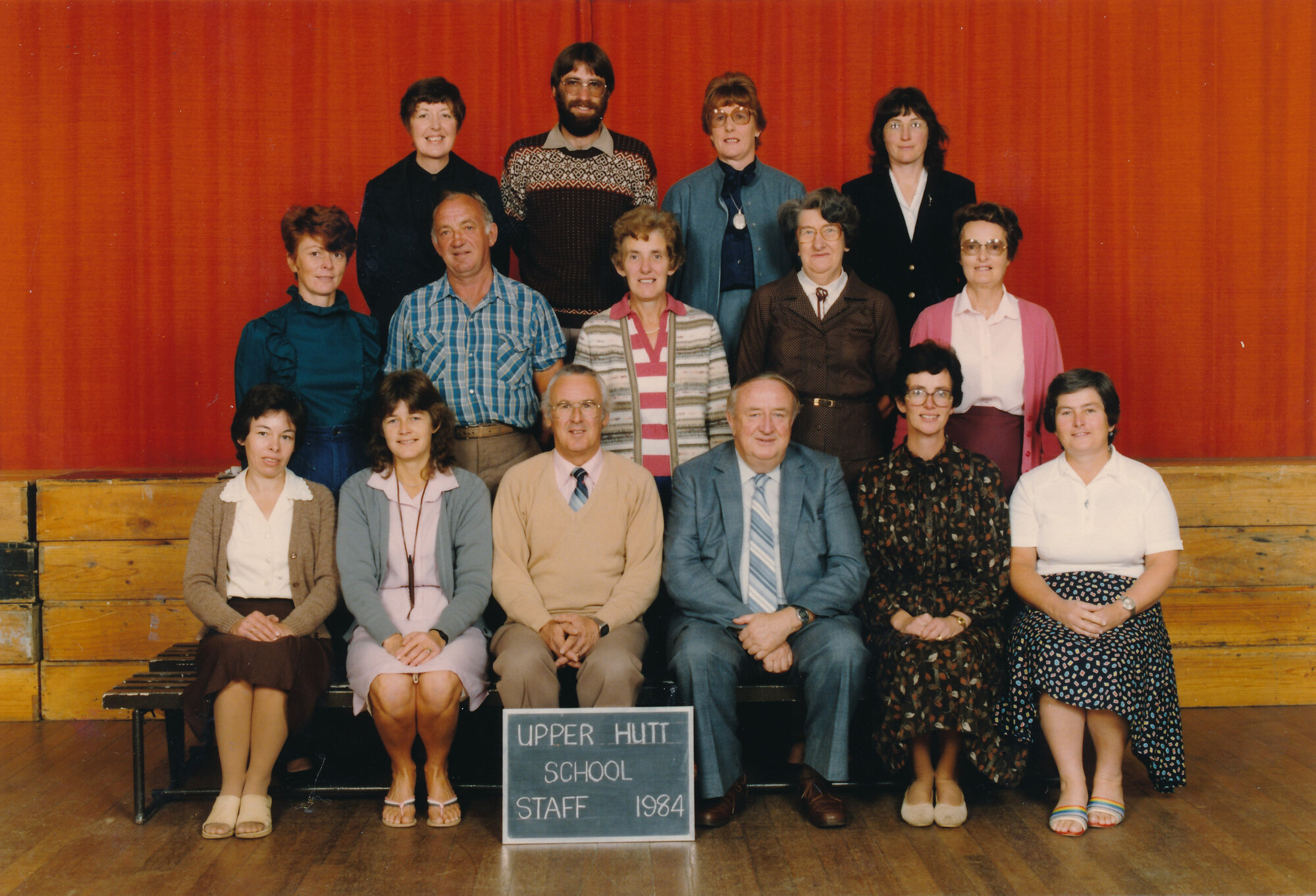 Upper Hutt School, Staff; 1984