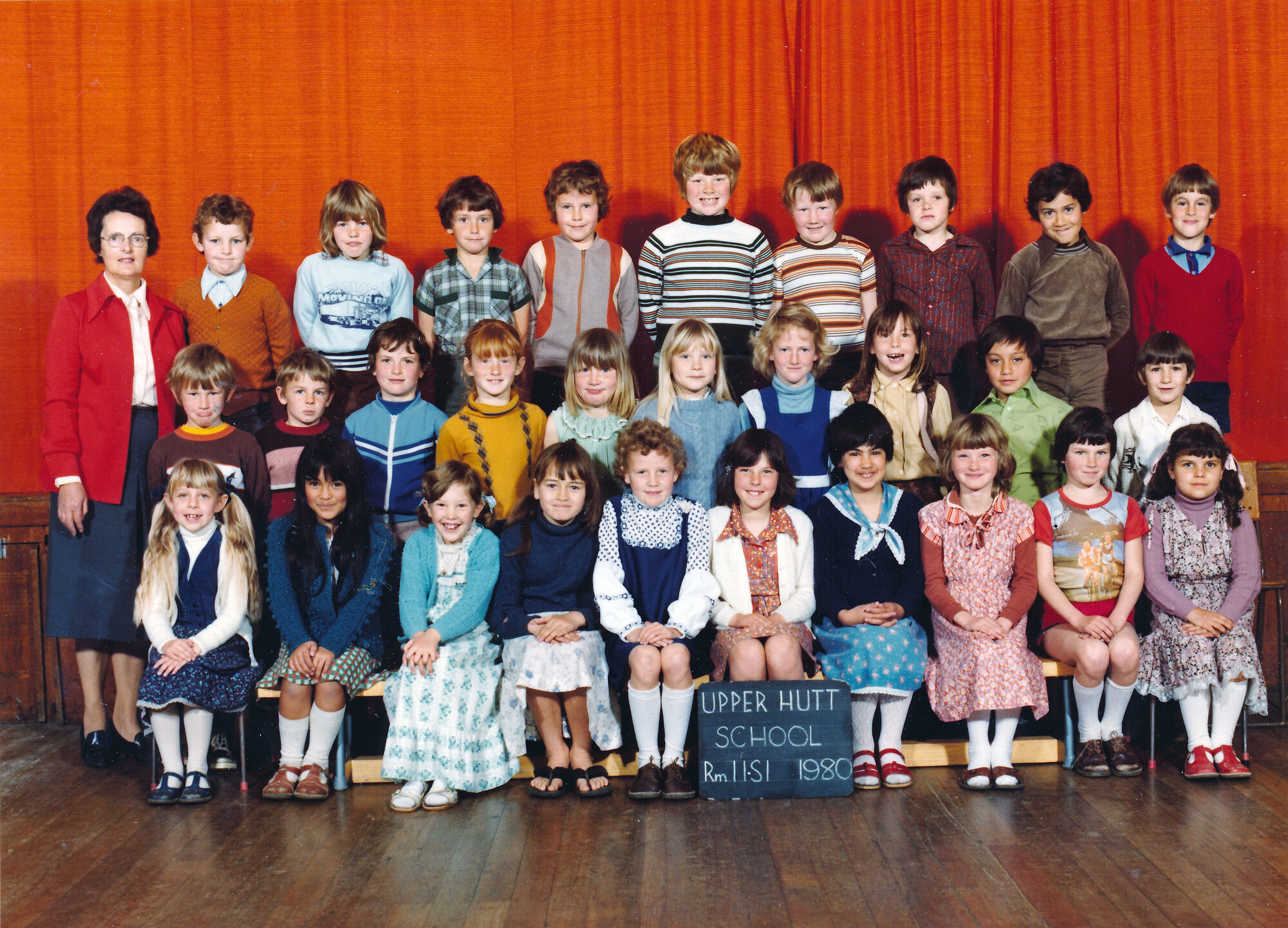 Upper Hutt School, Room 11, Standard 1; 1980