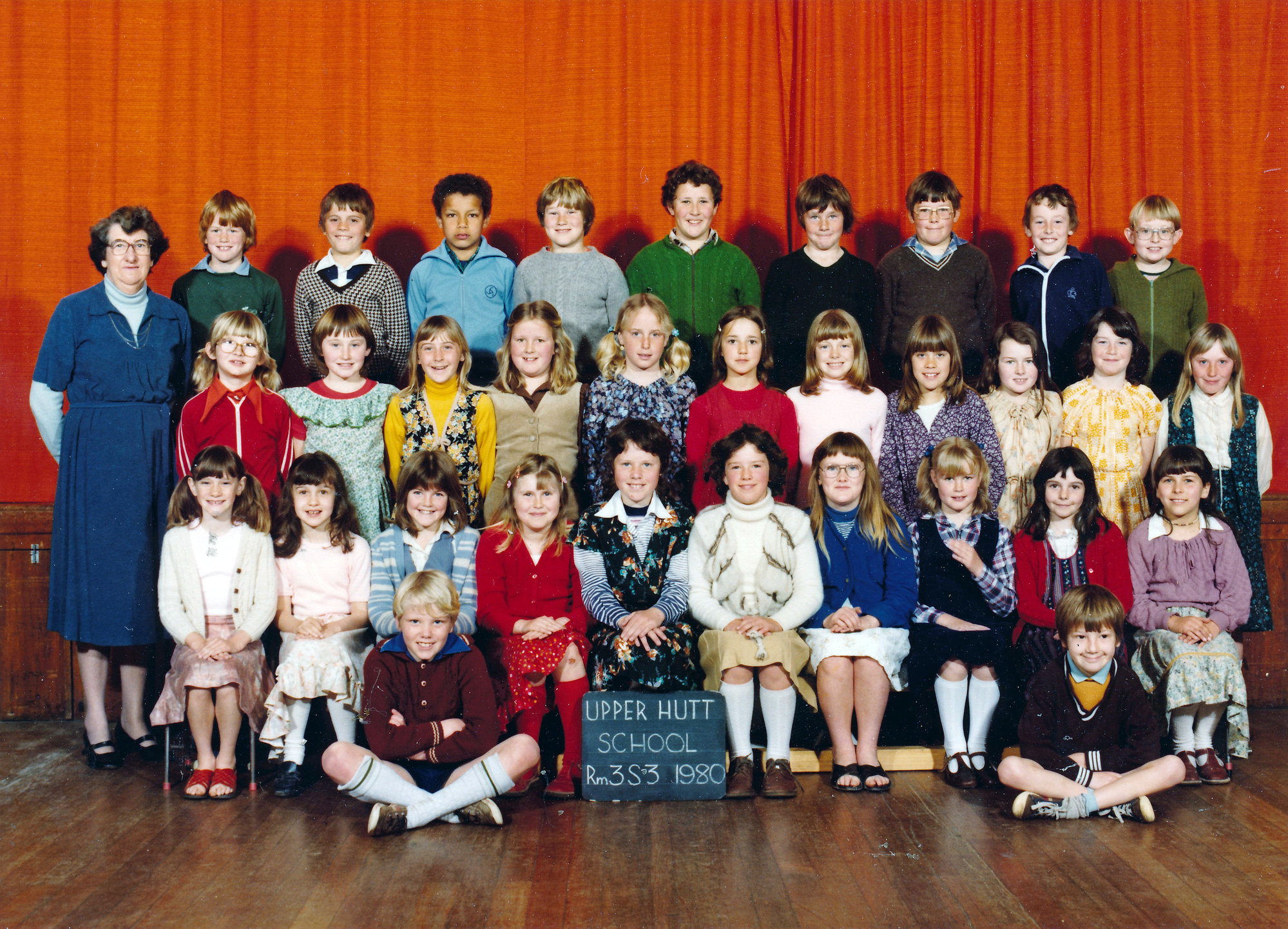 Upper Hutt School, Room 3, Standard 3; 1980