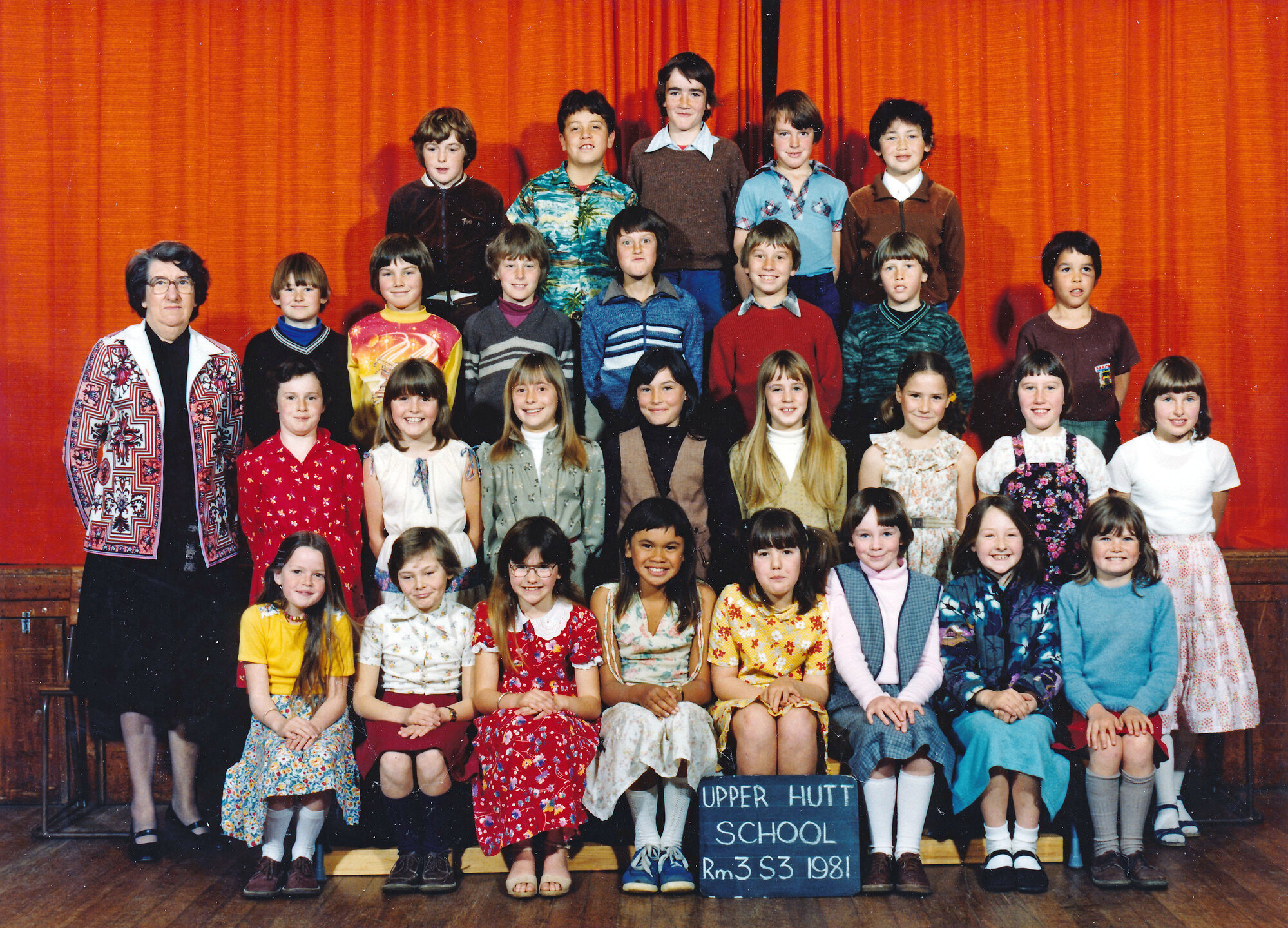 Upper Hutt School, Room 3, Standard 3; 1981
