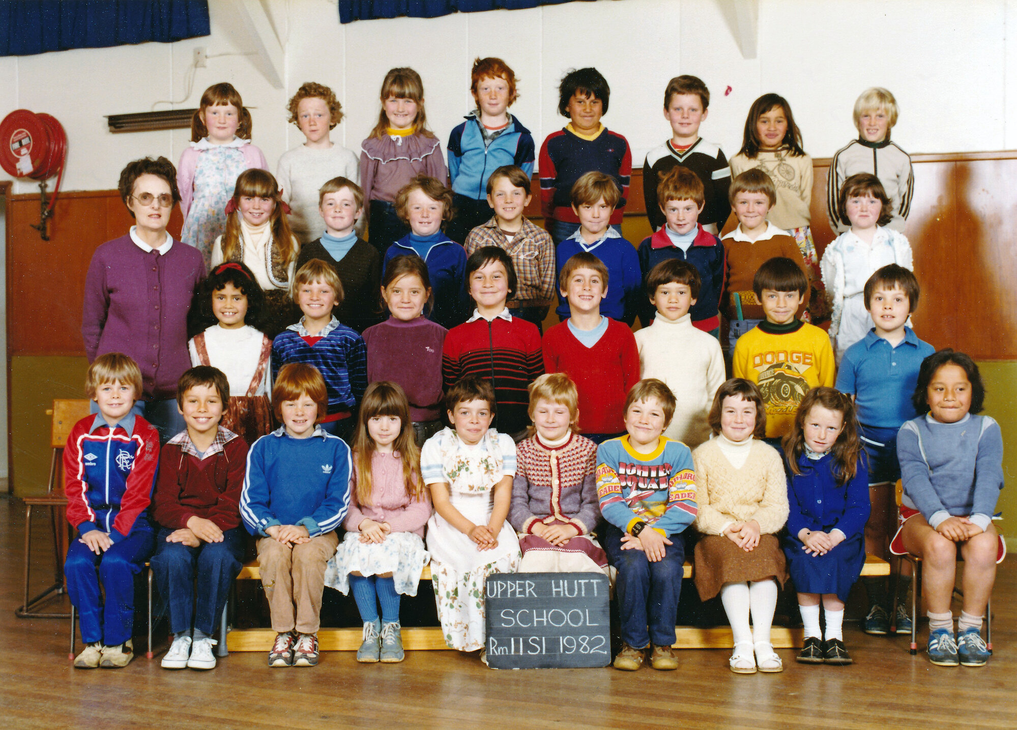 Upper Hutt School, Room 11, Standard 1; 1982