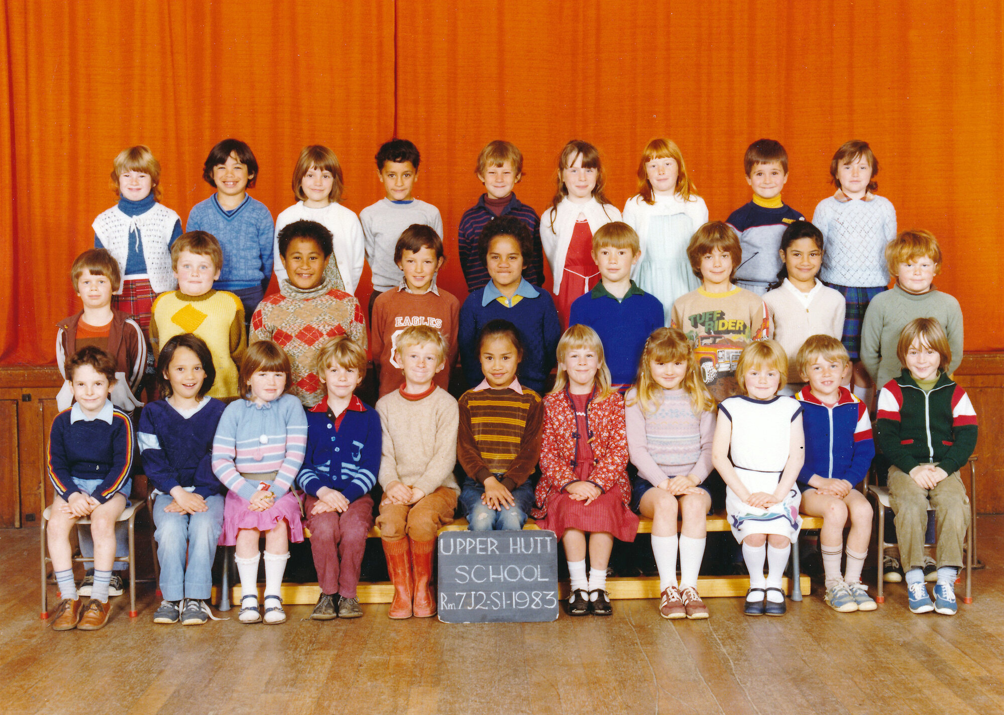 Upper Hutt School, Room 7, J2 and Standard 1; 1983