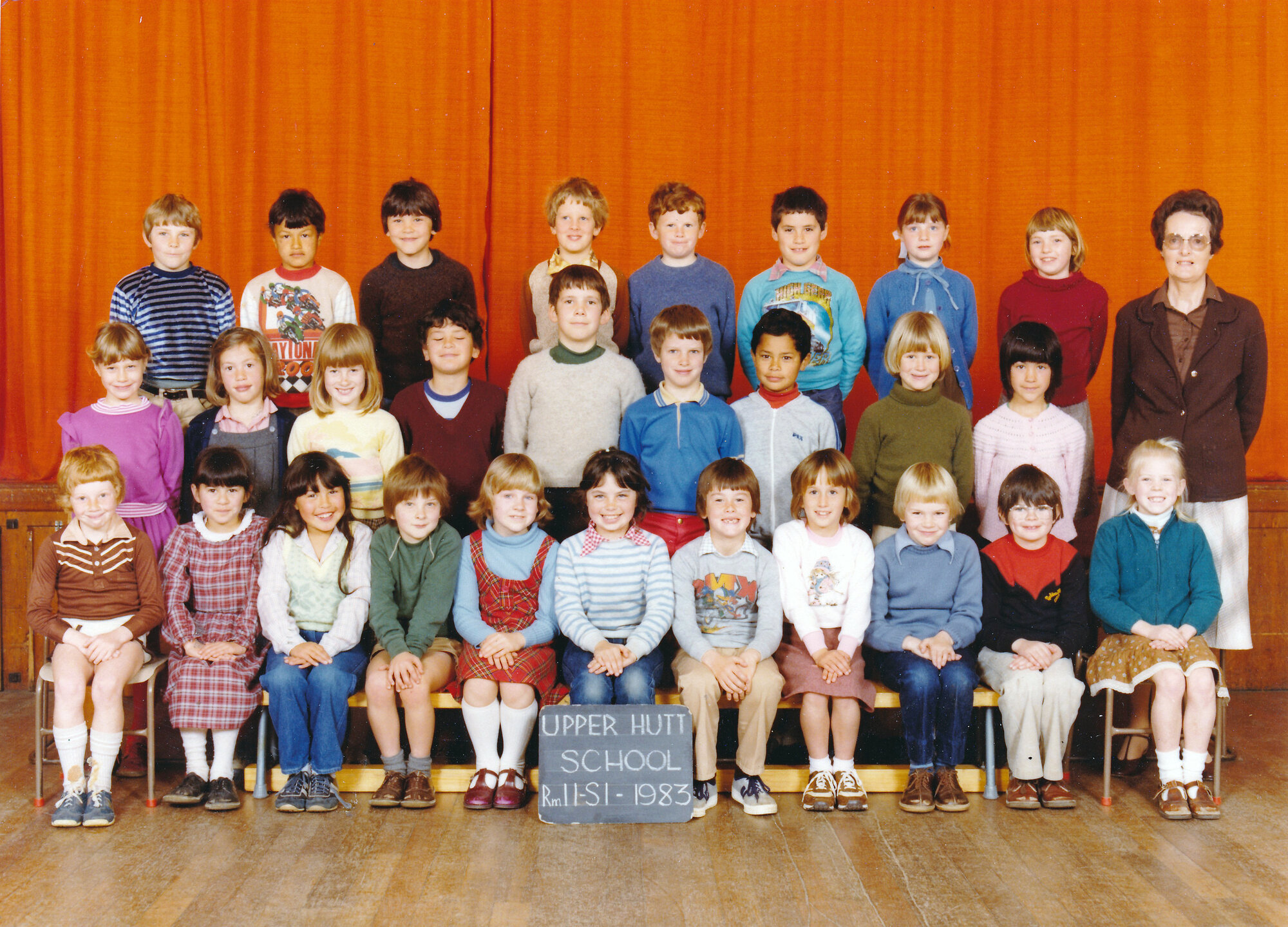 Upper Hutt School, Room 11, Standard 1; 1983