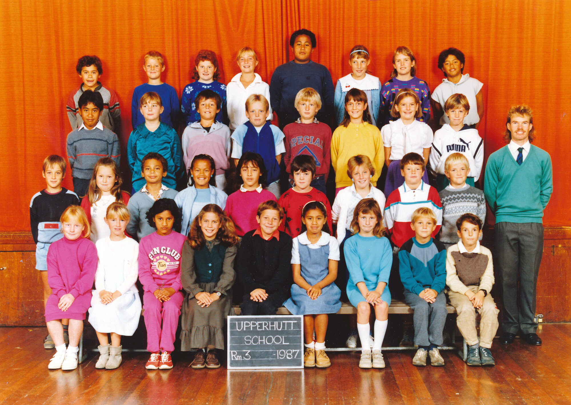 Upper Hutt School, Room 3; 1987