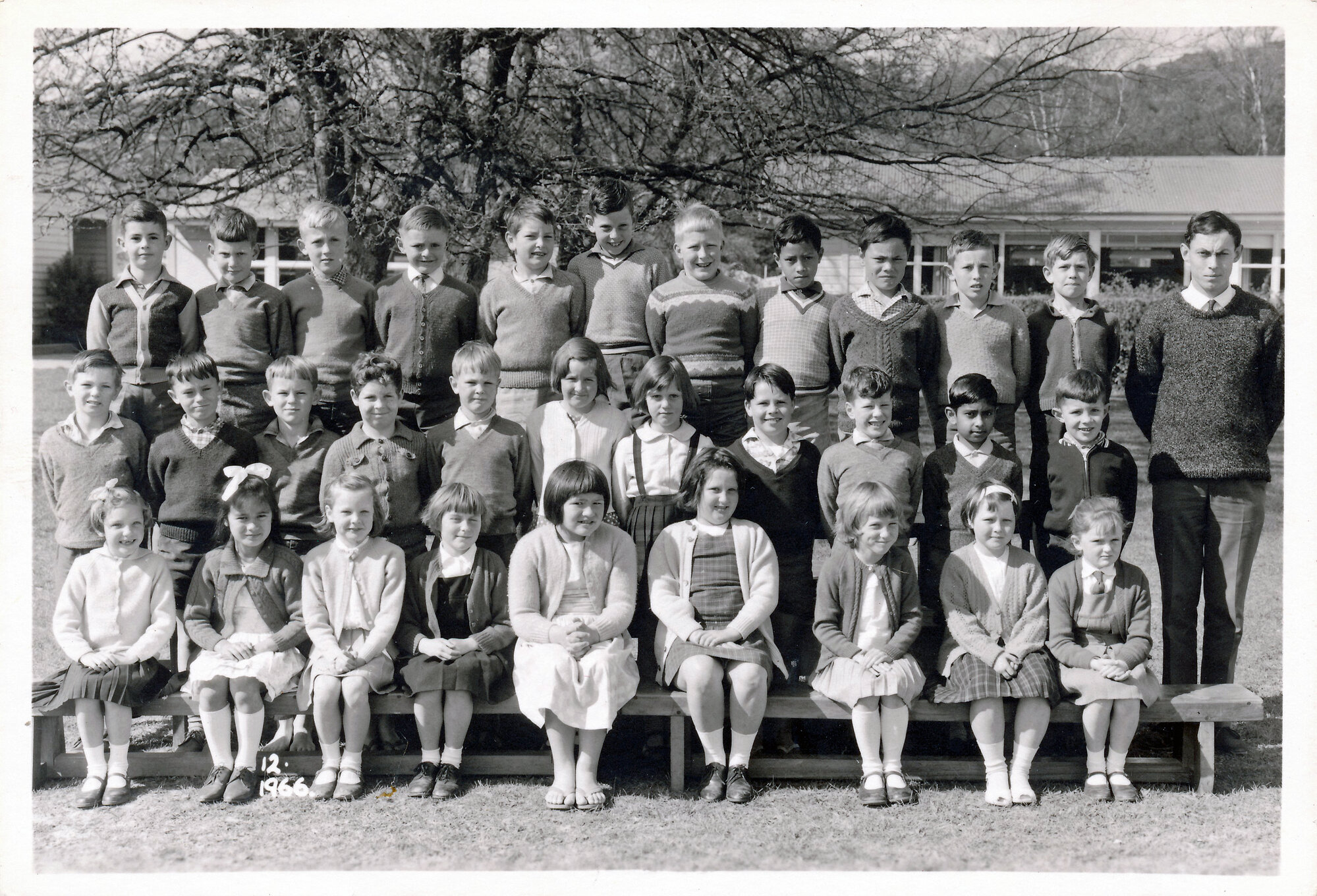 Upper Hutt School, unidentified class; 1966