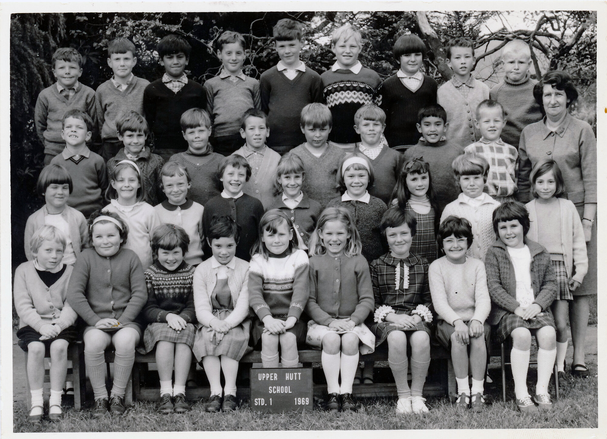 Upper Hutt School, Standard 1; 1969
