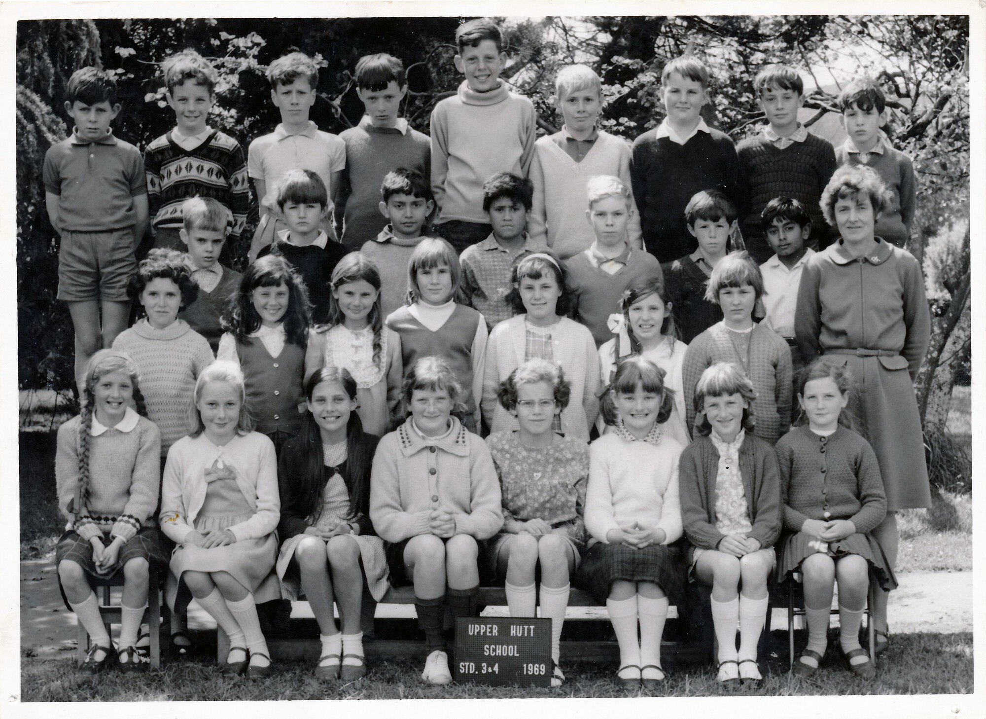 Upper Hutt School, Standard 3 and 4; 1969