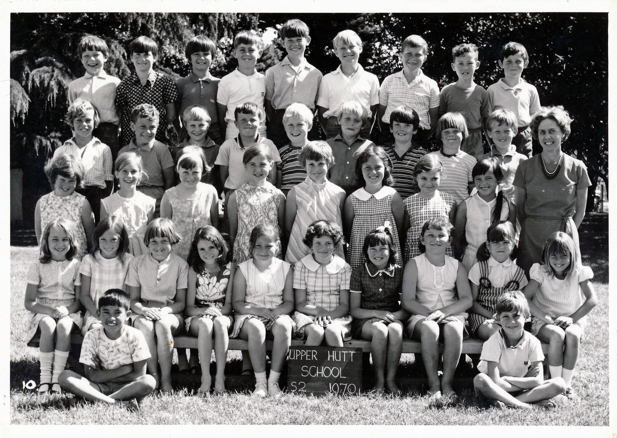 Upper Hutt School, Standard 2; 1970