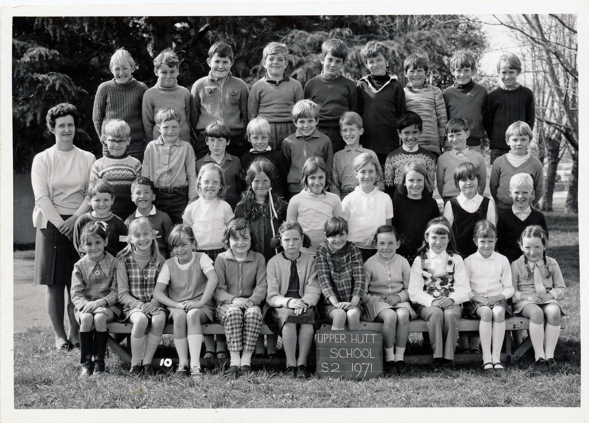Upper Hutt School, Standard 2; 1971
