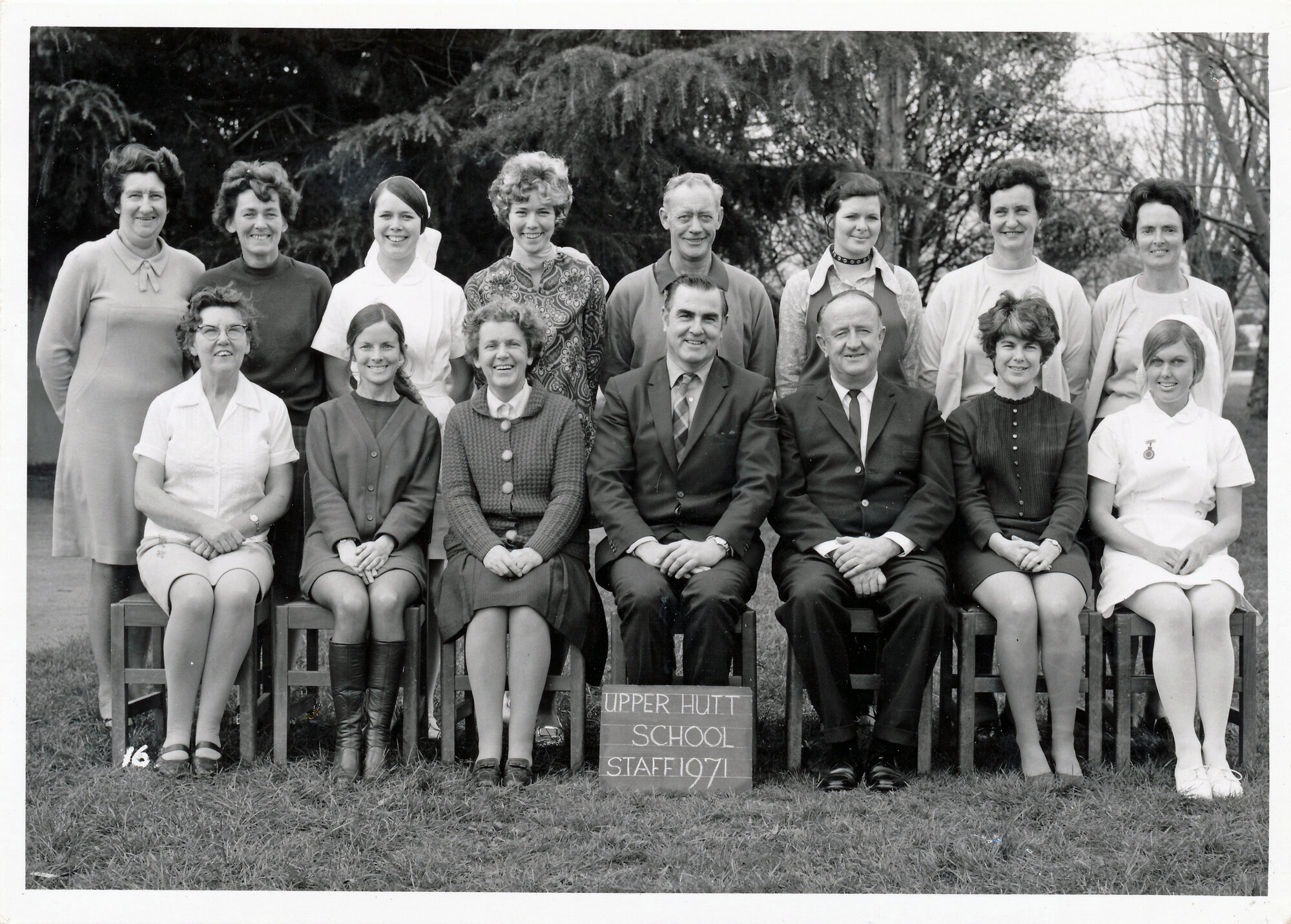 Upper Hutt School, Staff; 1971