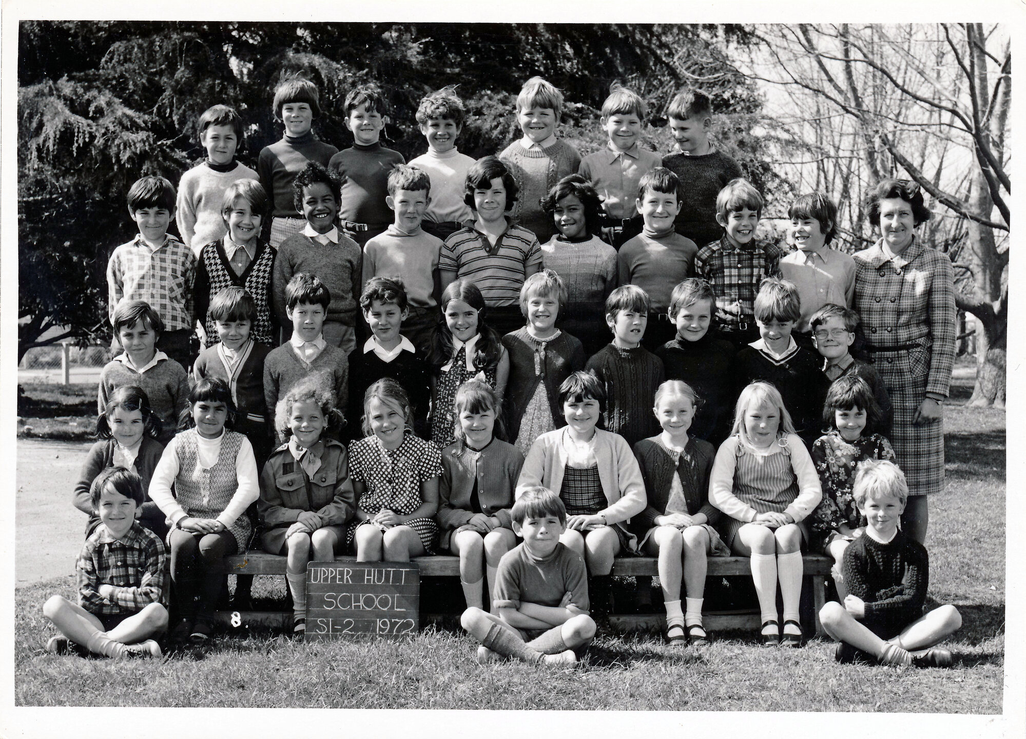 Upper Hutt School, Standard 1 and 2; 1972