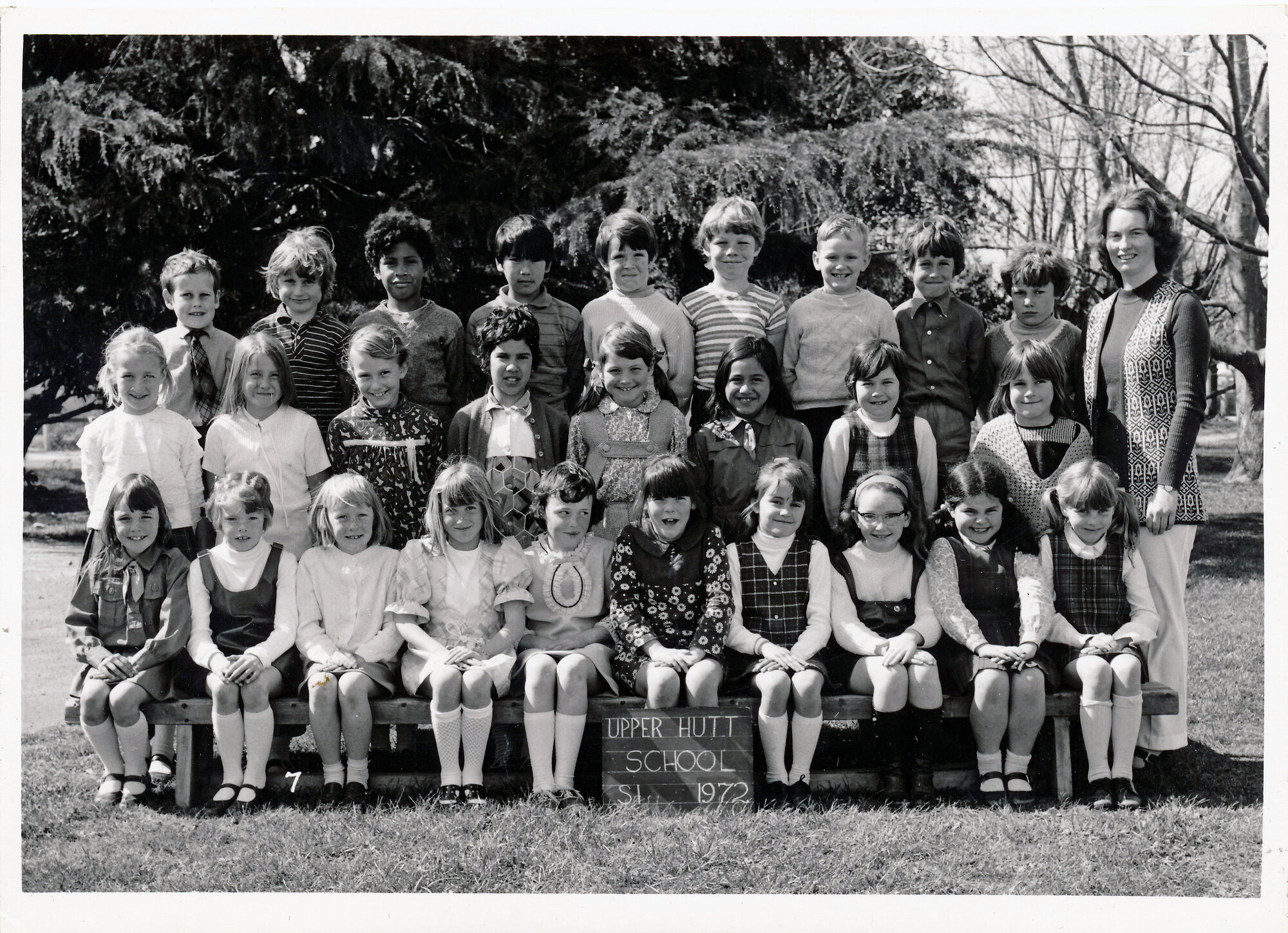Upper Hutt School, Standard 1; 1972