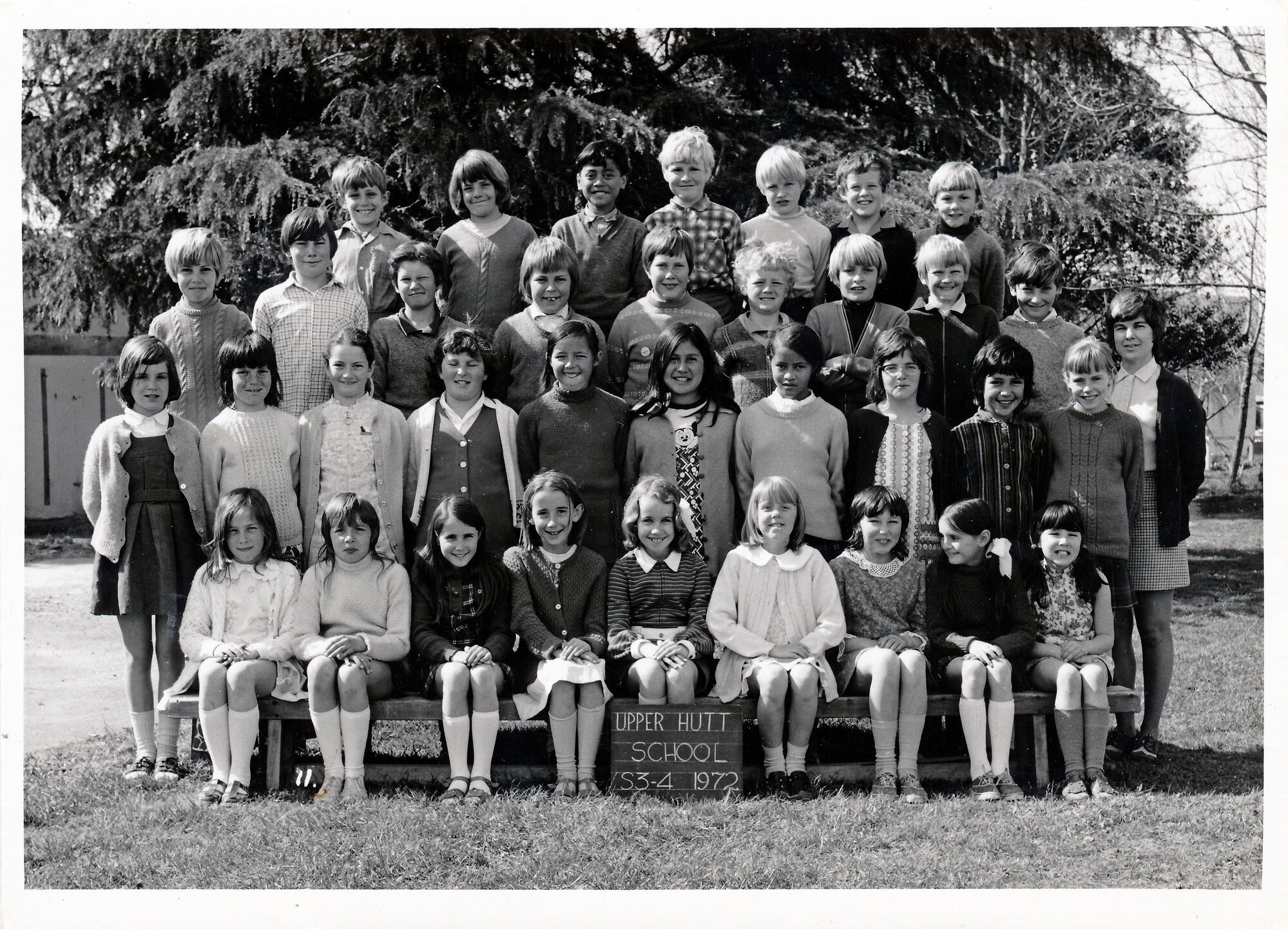 Upper Hutt School, Standard 3 and 4; 1972