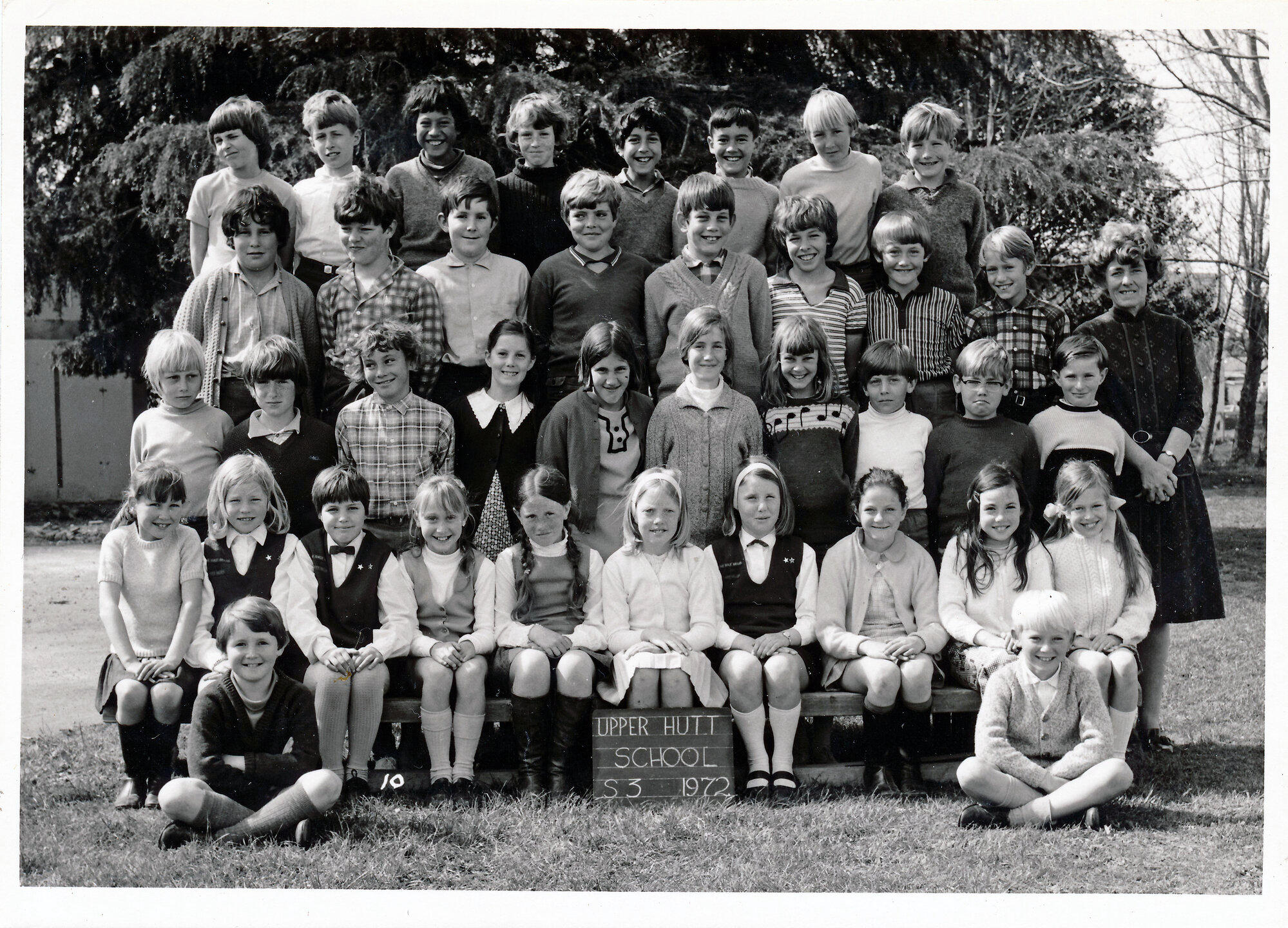 Upper Hutt School, Standard 3; 1972