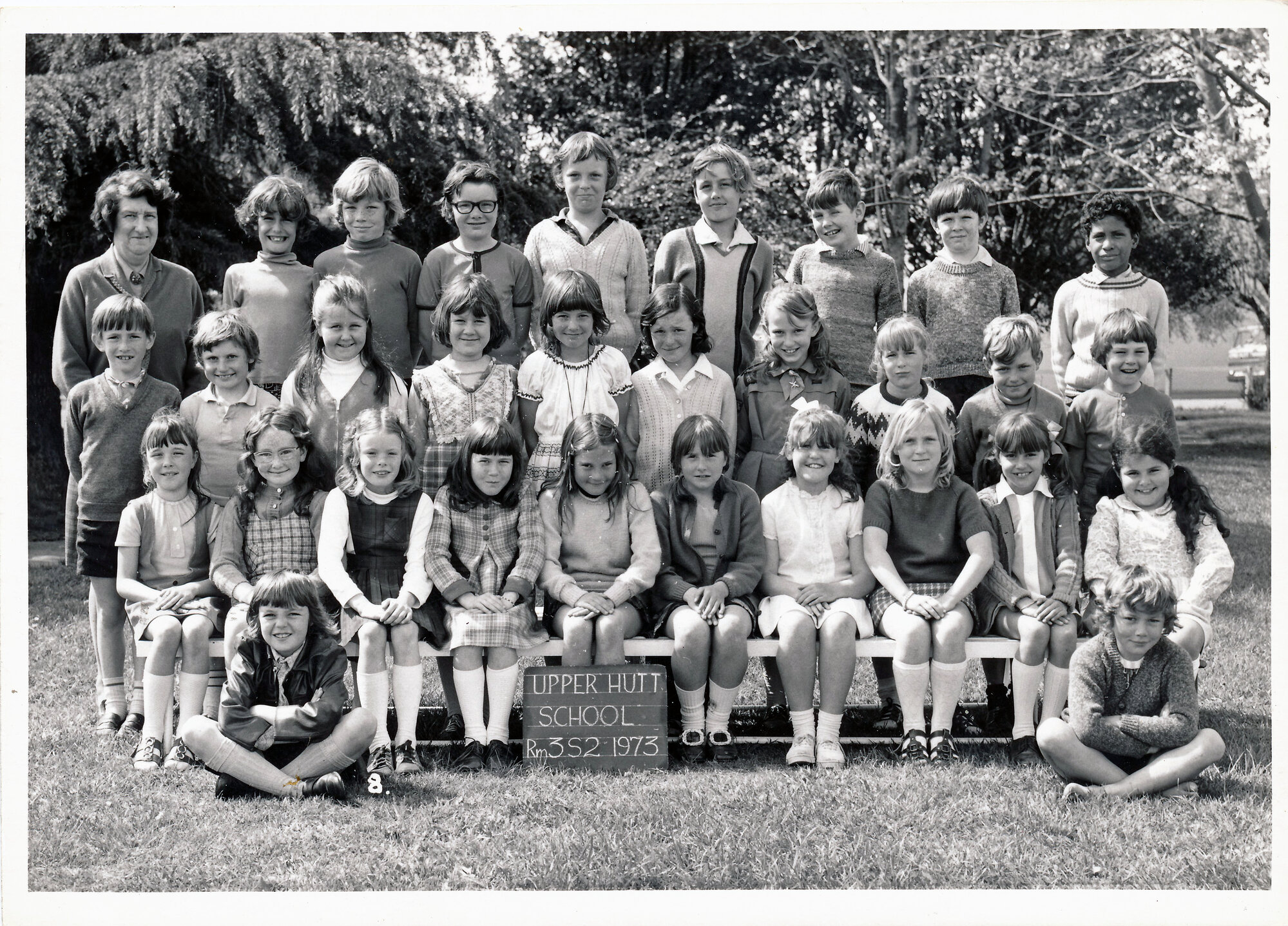 Upper Hutt School, Room 3, Standard 2; 1973