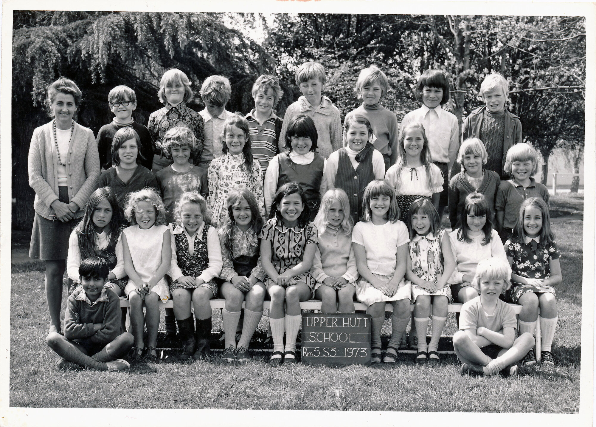 Upper Hutt School, Room 5, Standard 3; 1973