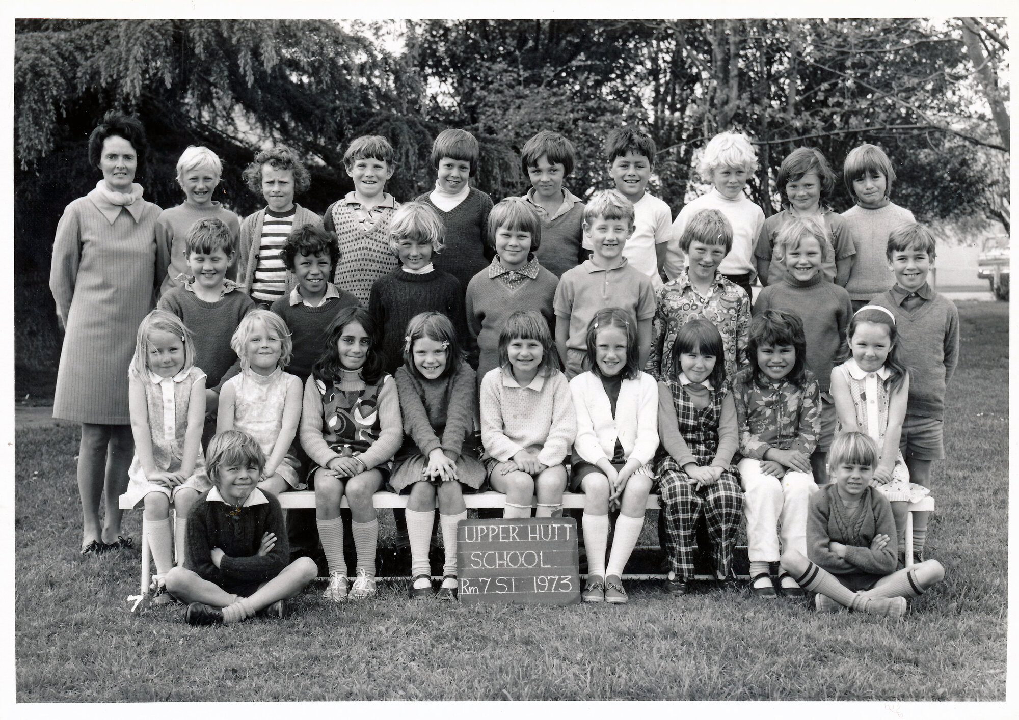 Upper Hutt School, Room 7, Standard 1; 1973