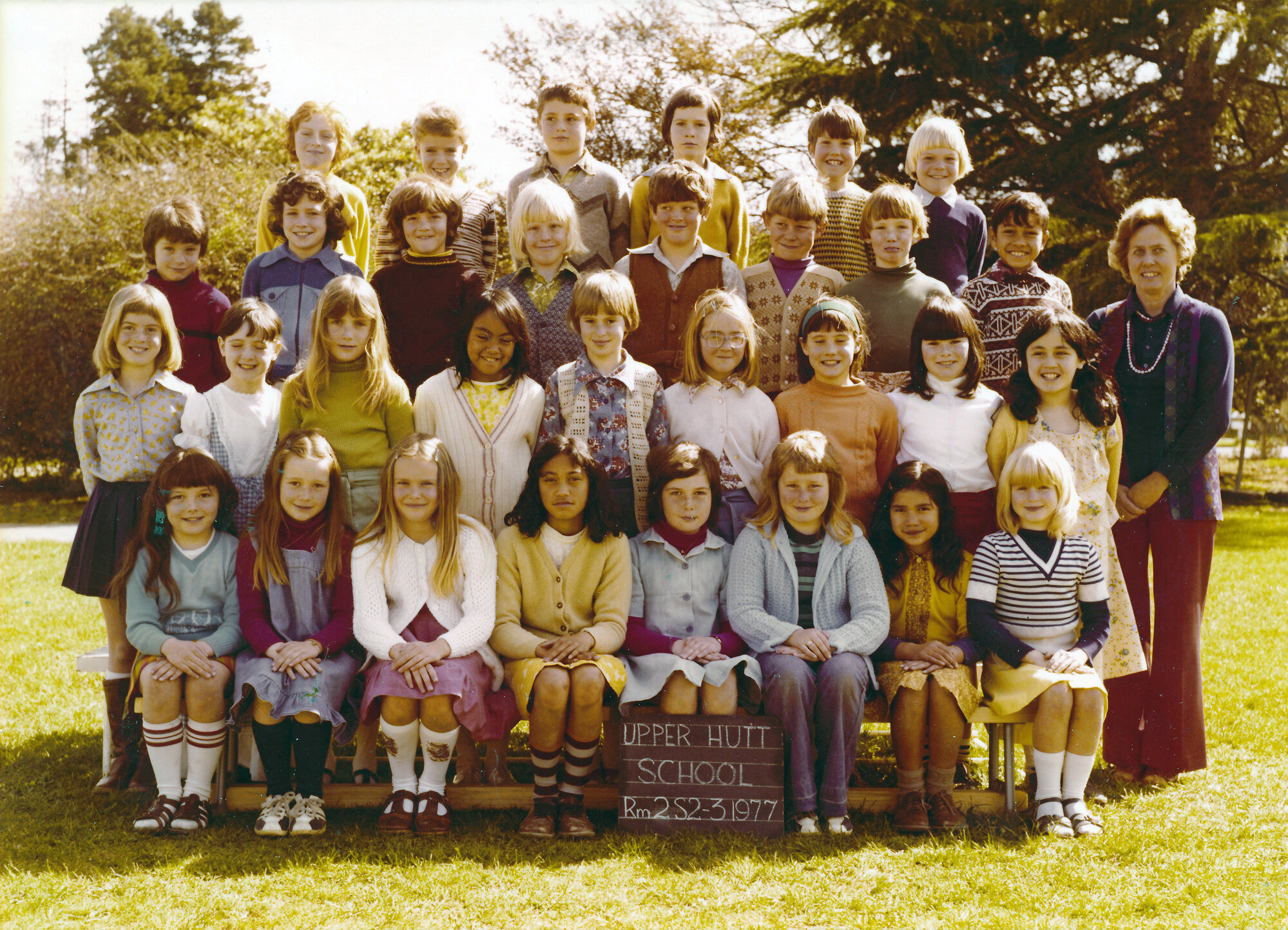 Upper Hutt School, Room 2, Standard 2 and 3; 1977
