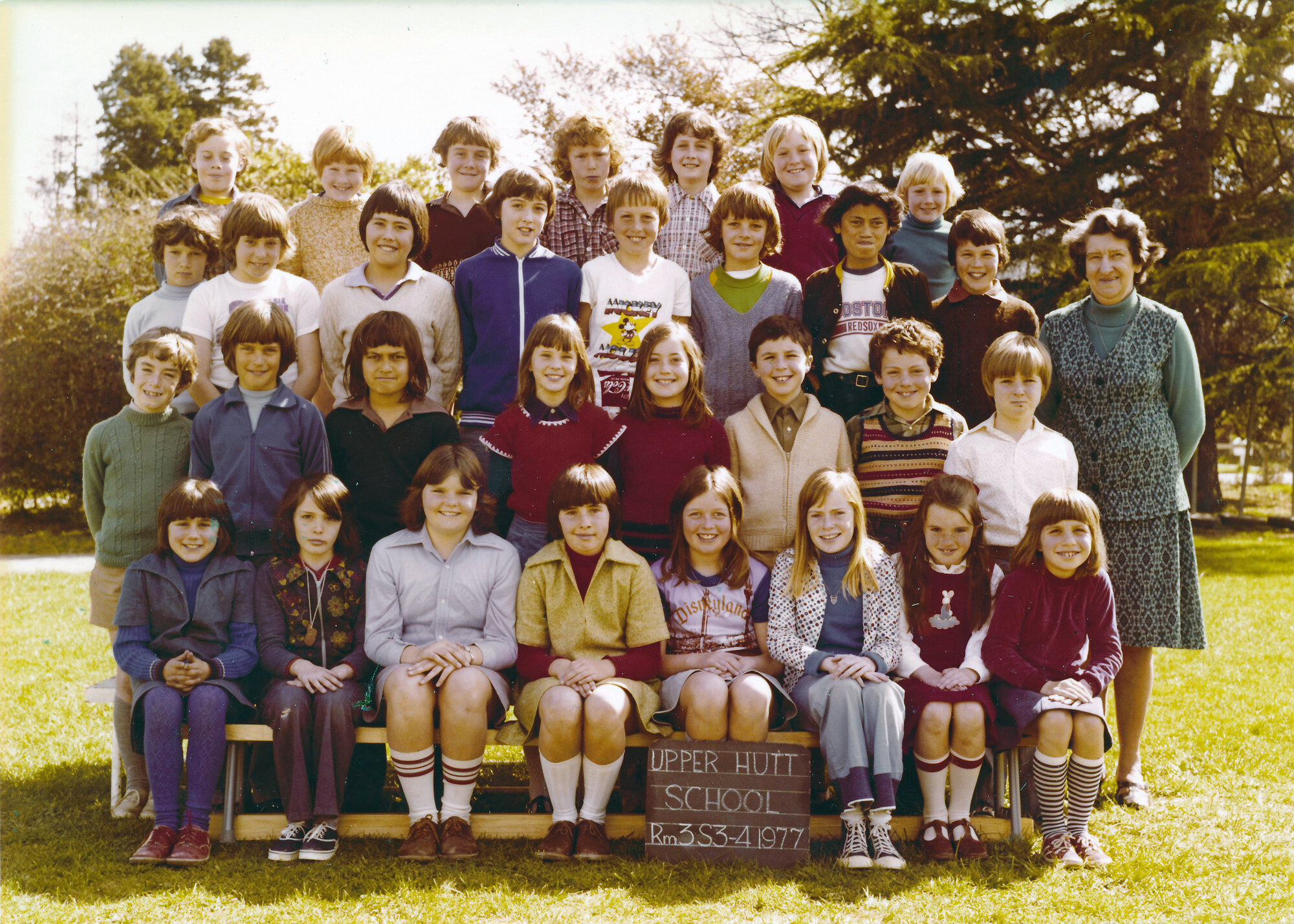 Upper Hutt School, Room 3, Standard 3 and 4; 1977