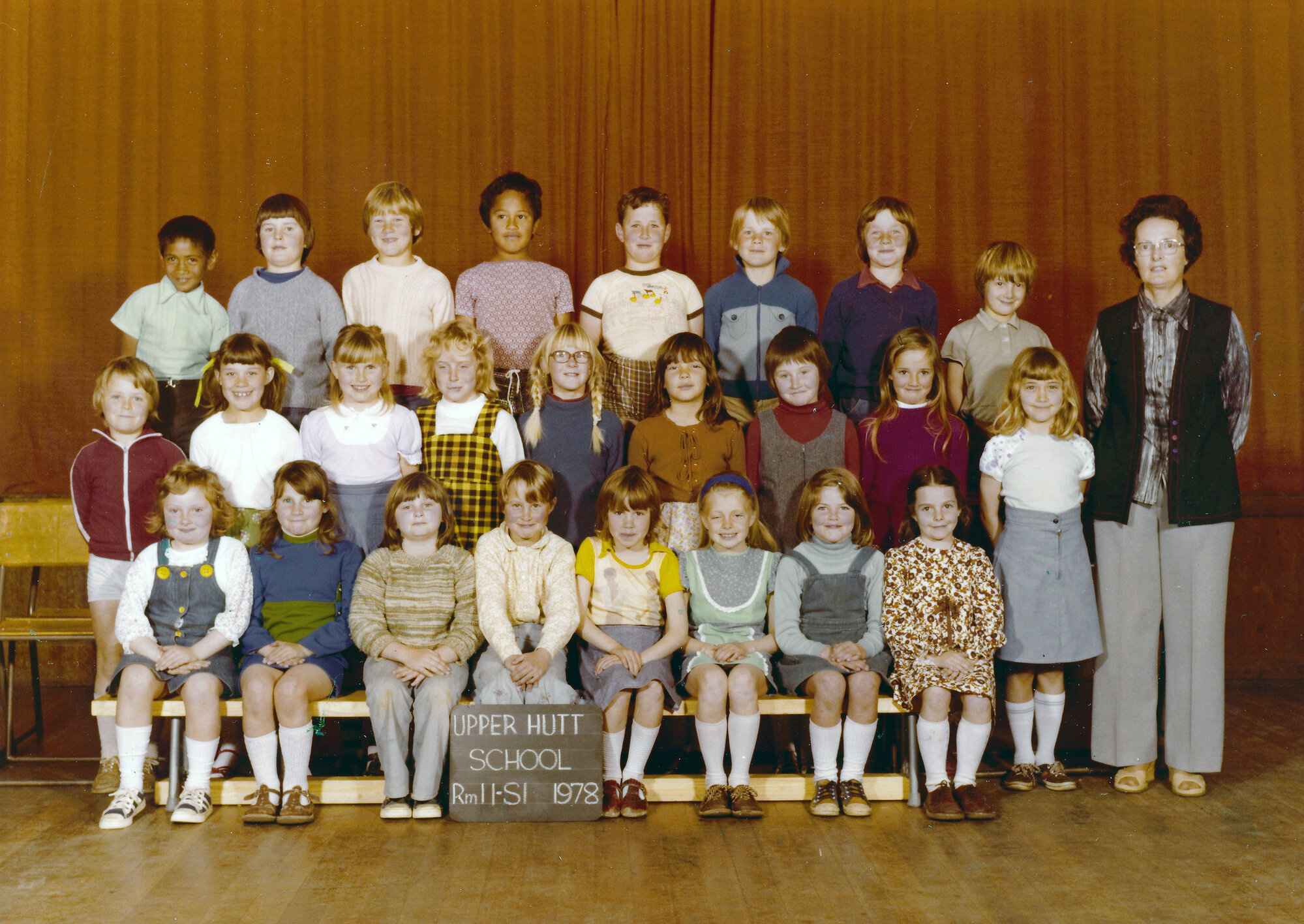 Upper Hutt School, Room 11, Standard 1; 1978