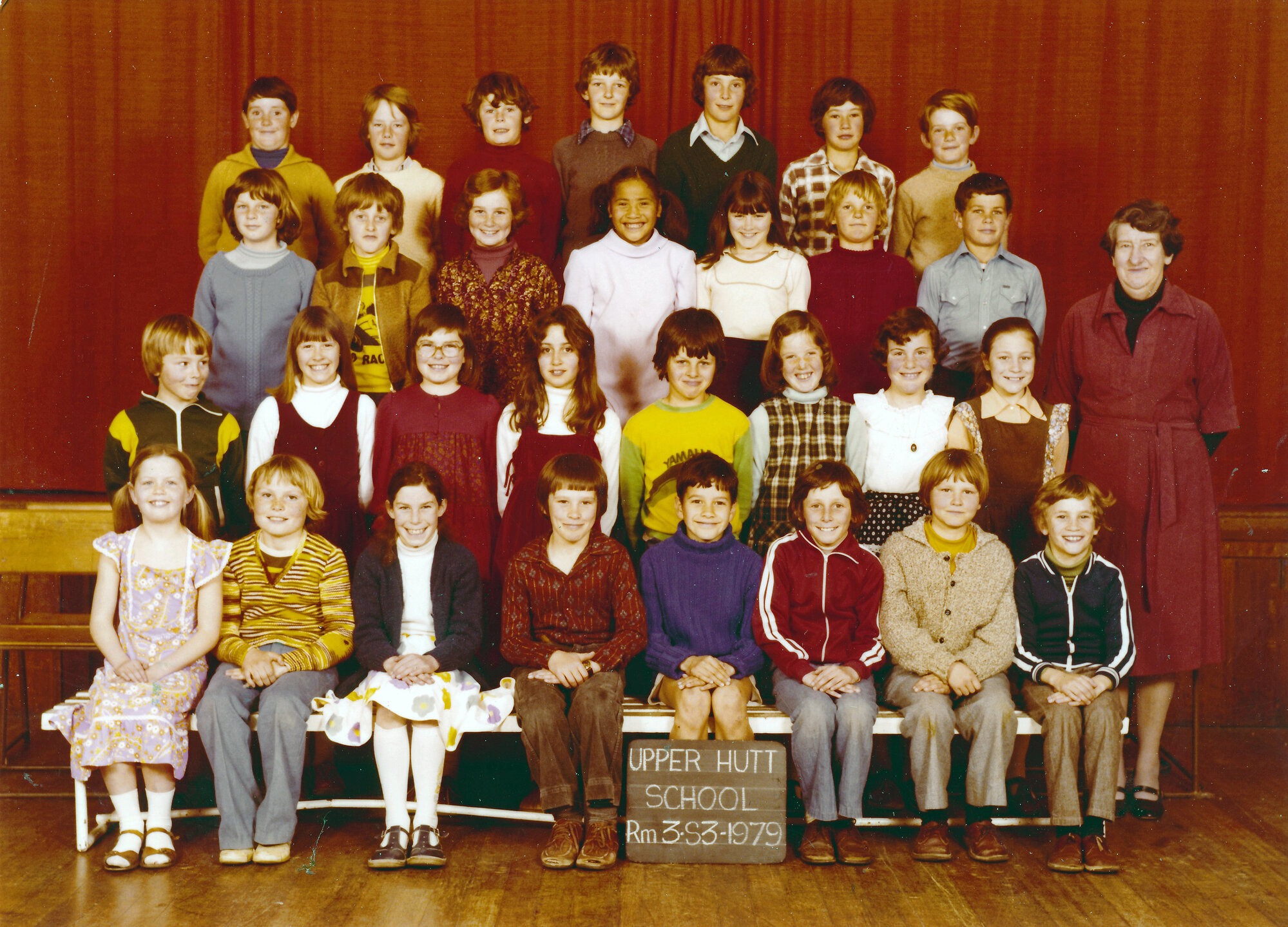 Upper Hutt School, Room 3, Standard 3; 1979