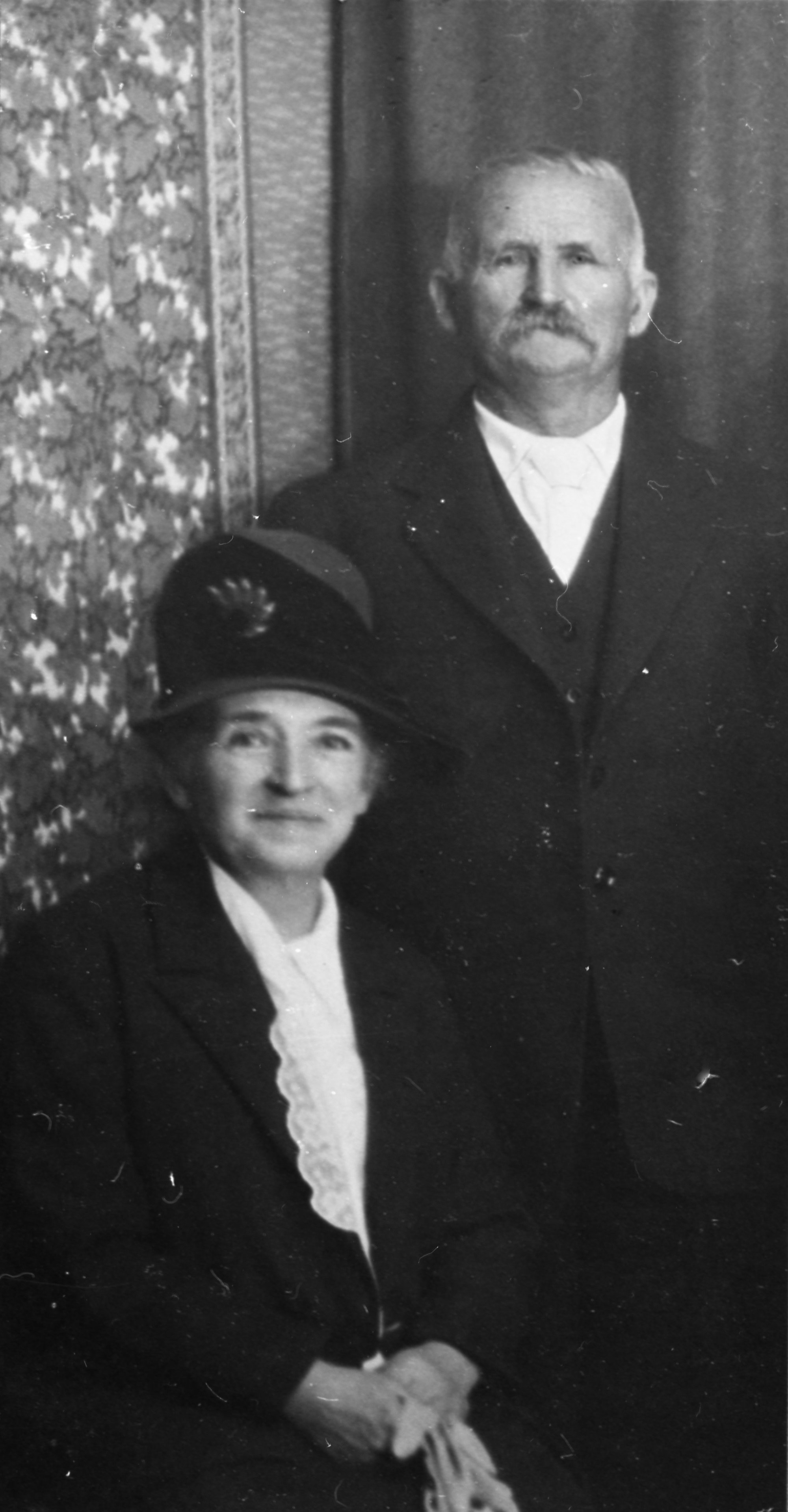 Poulson family; Carl and Sarah Poulson. [P1-5691-8081]