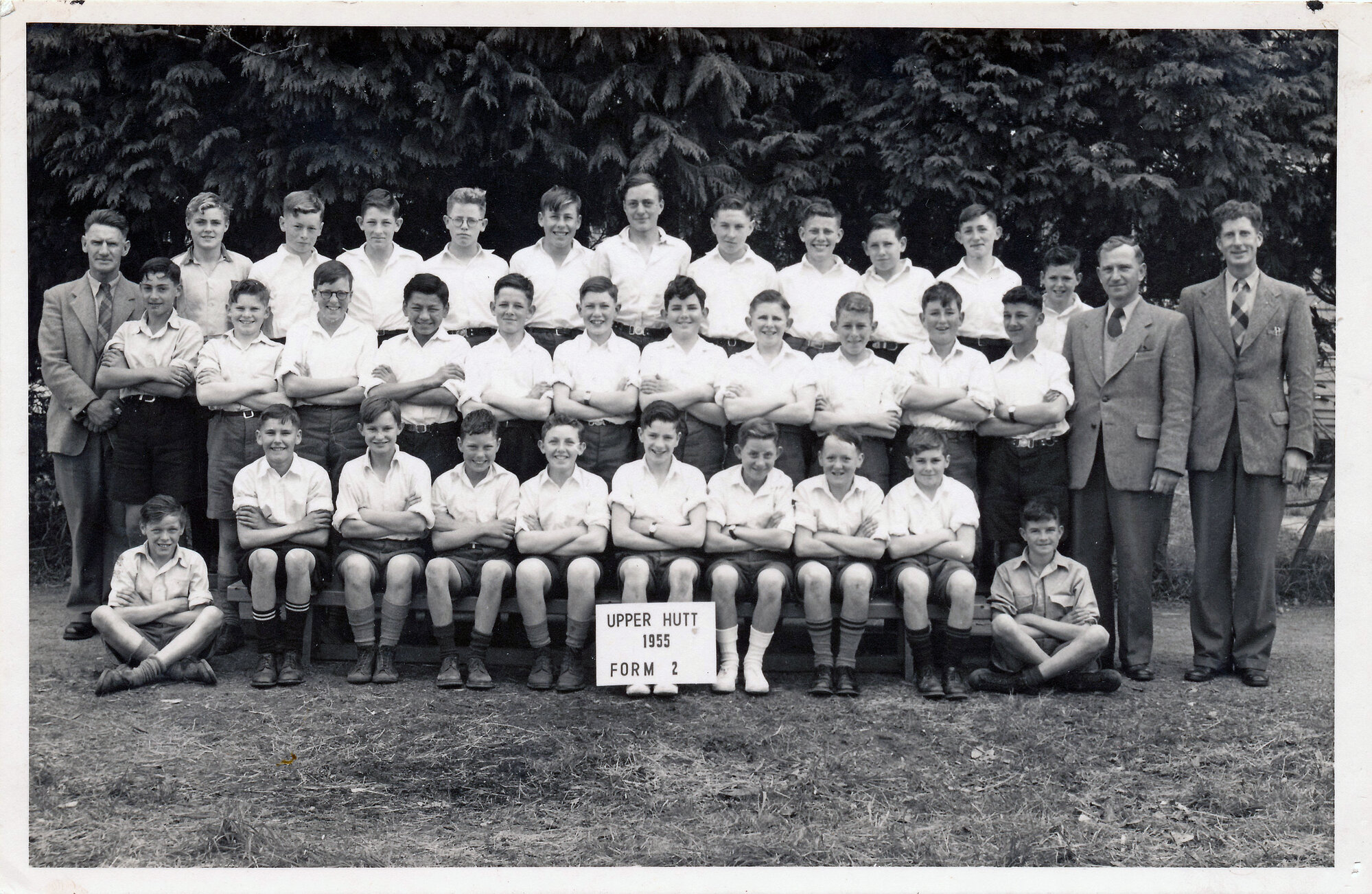 Upper Hutt School, Form 2; 1955