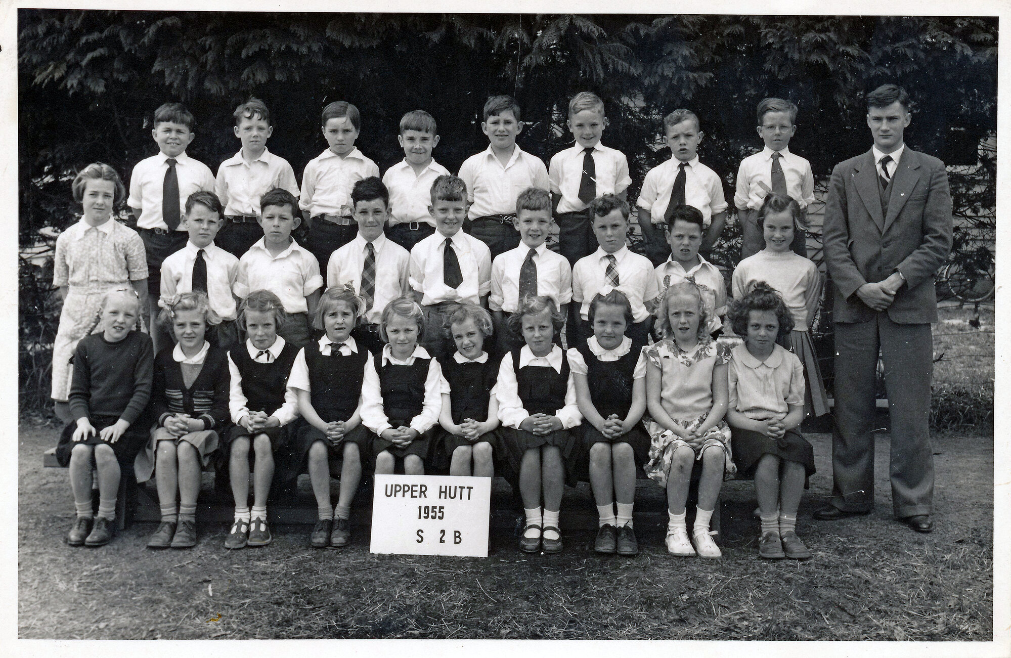 Upper Hutt School, Standard 2b; 1955