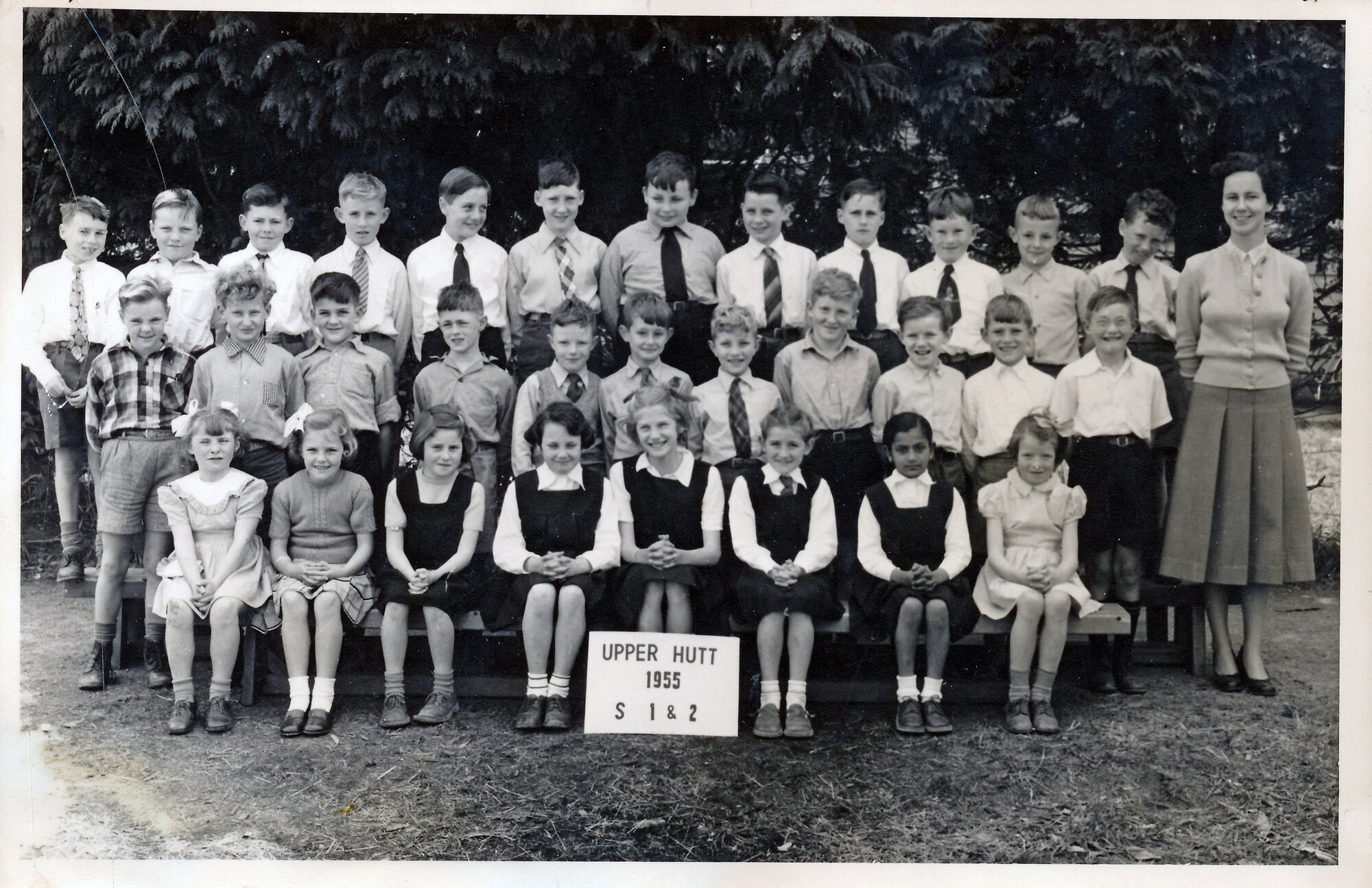 Upper Hutt School, Standard 1 and 2; 1955