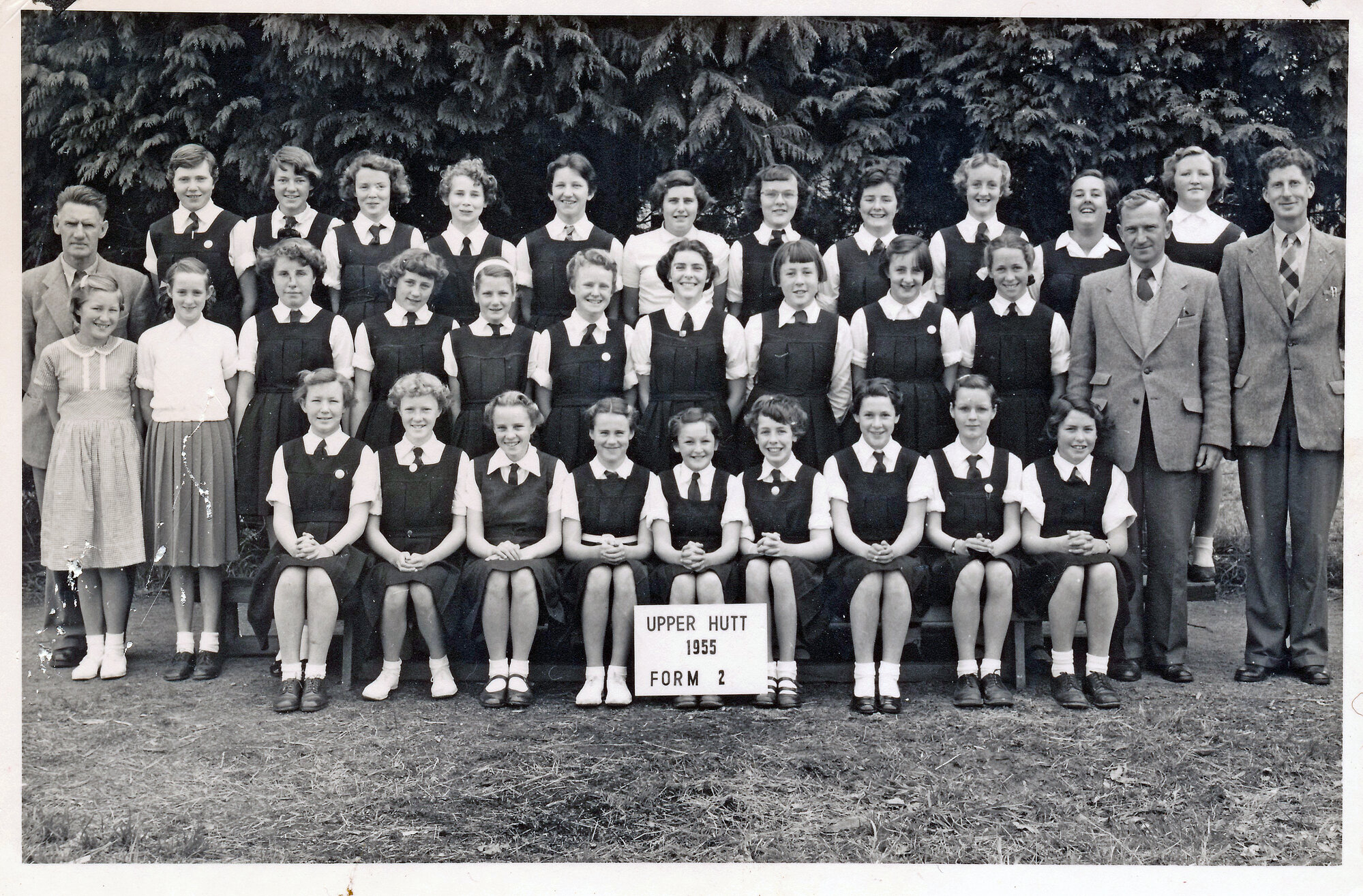 Upper Hutt School, Form 2; 1955