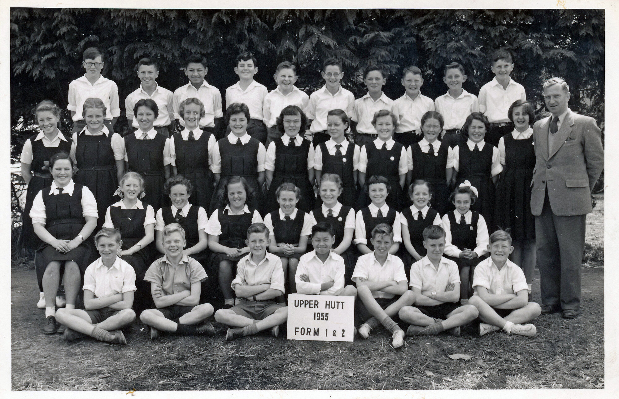 Upper Hutt School, Form 1 and 2; 1955