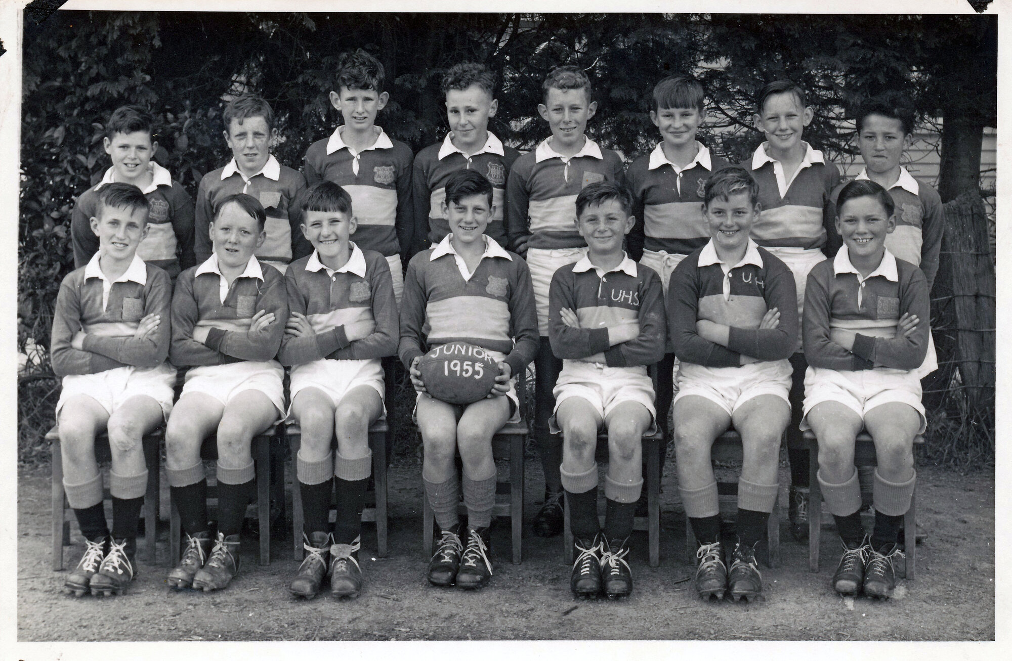 Upper Hutt School, Rugby Juniors; 1955
