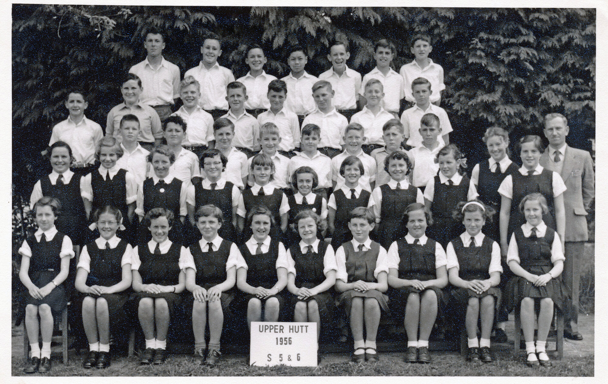 Upper Hutt School, Standard 5 and 6; 1956