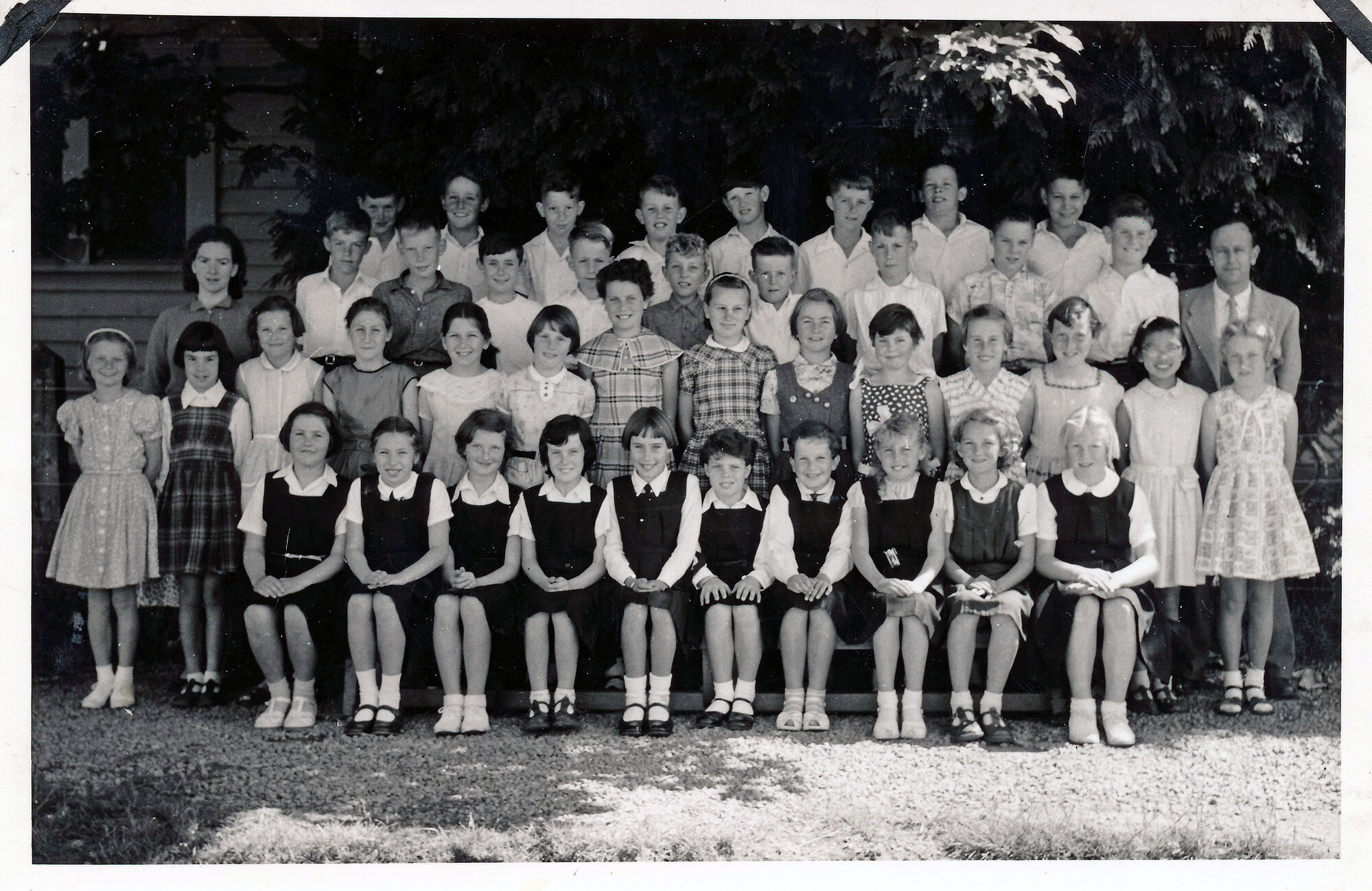Upper Hutt School, unidentified class; c.1955
