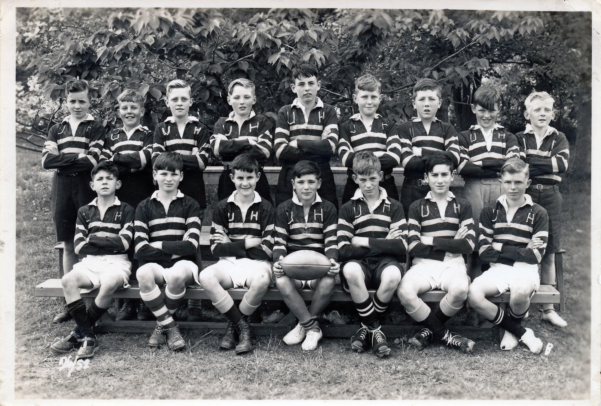 Upper Hutt School, unidentified rugby team; 1952