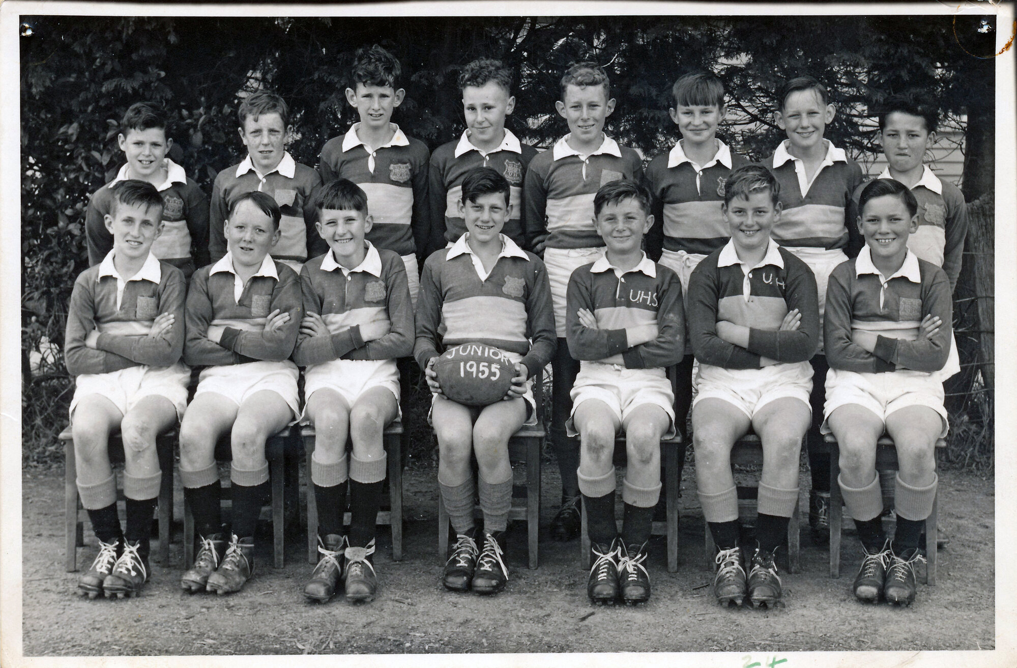 Upper Hutt School, Rugby Juniors; 1955
