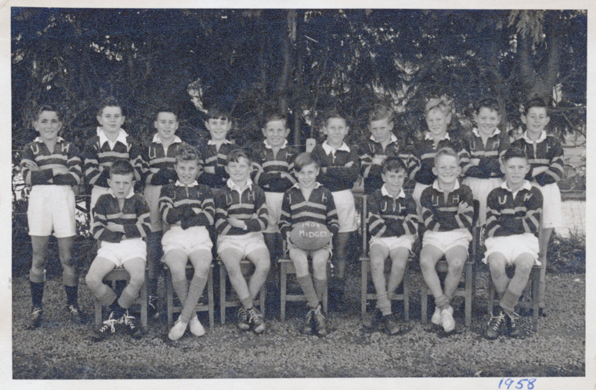 Upper Hutt School, Rugby Midgets; 1958