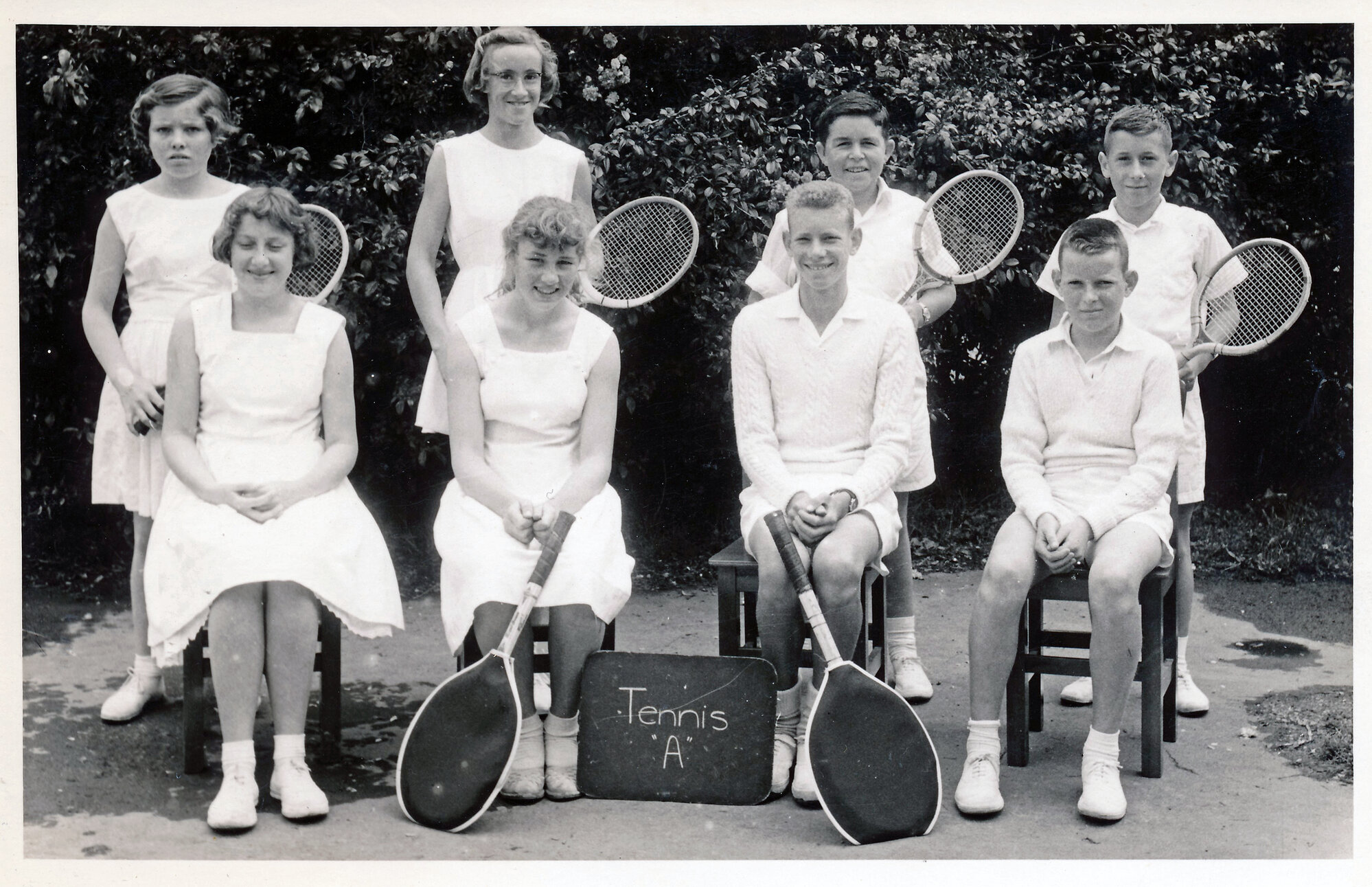 Upper Hutt School, Tennis Team A; c.1958