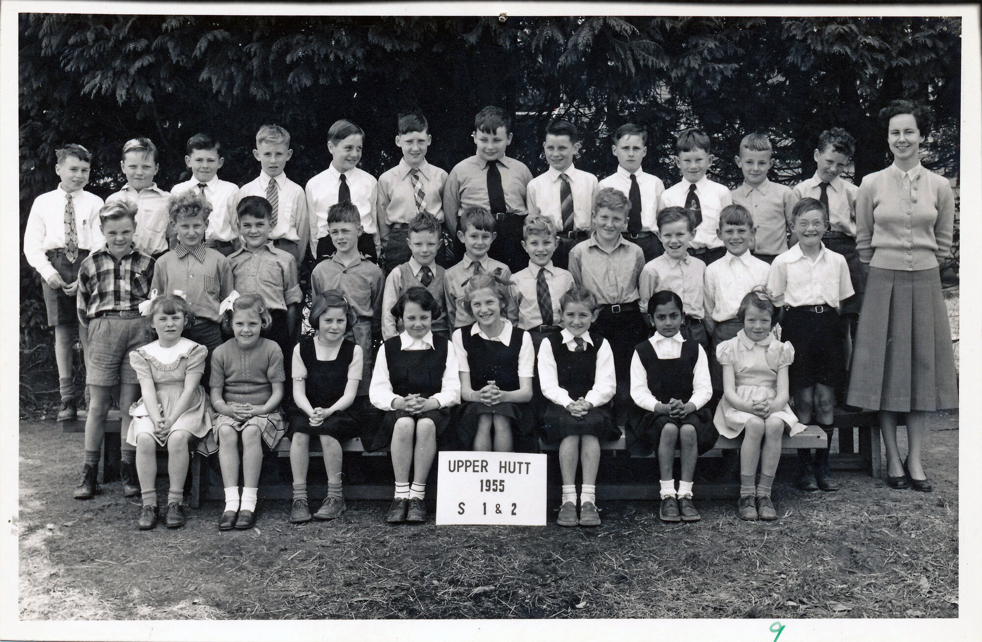 Upper Hutt School, Standard 1 and 2; 1955