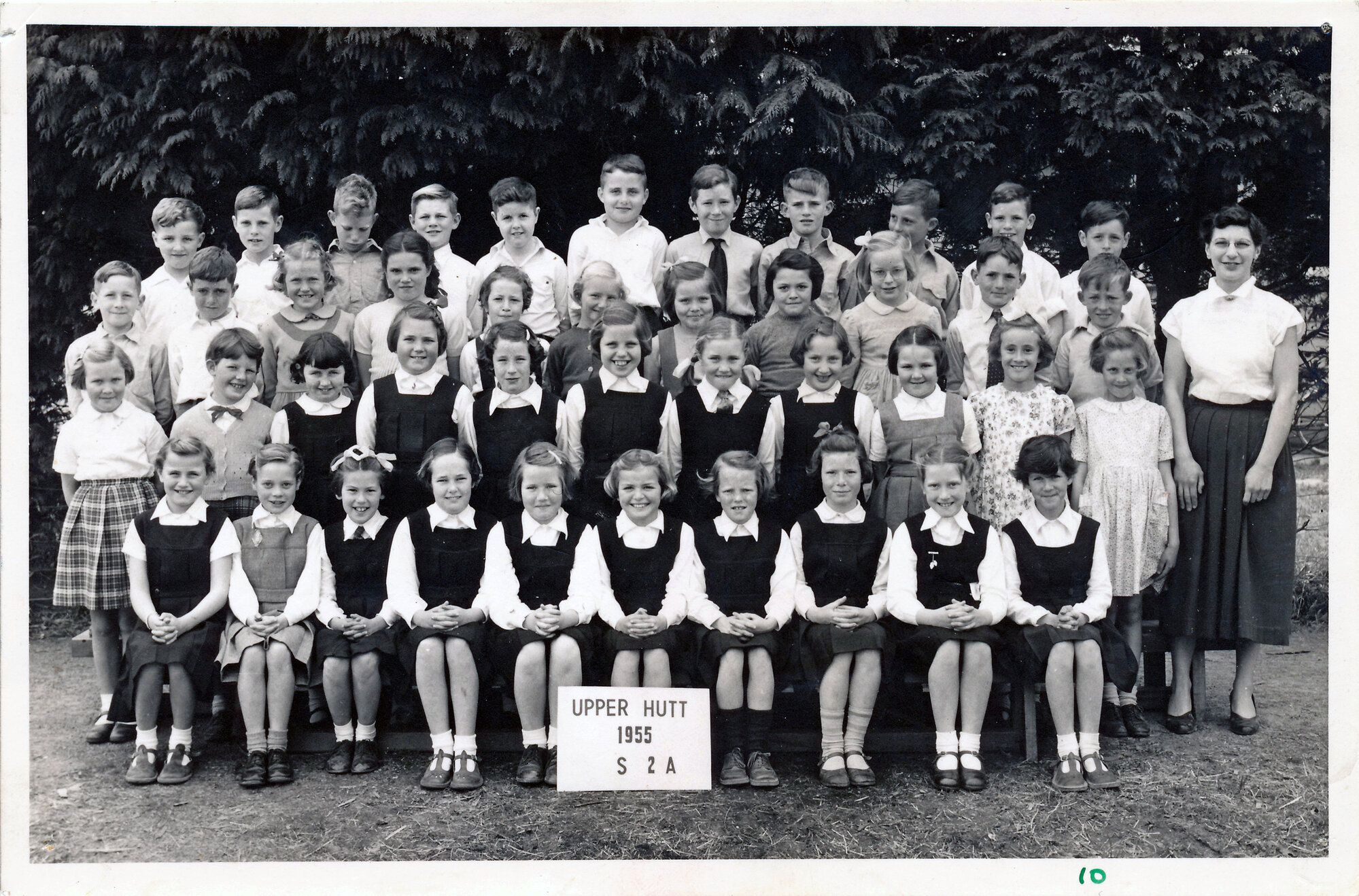 Upper Hutt School, Standard 2a; 1955