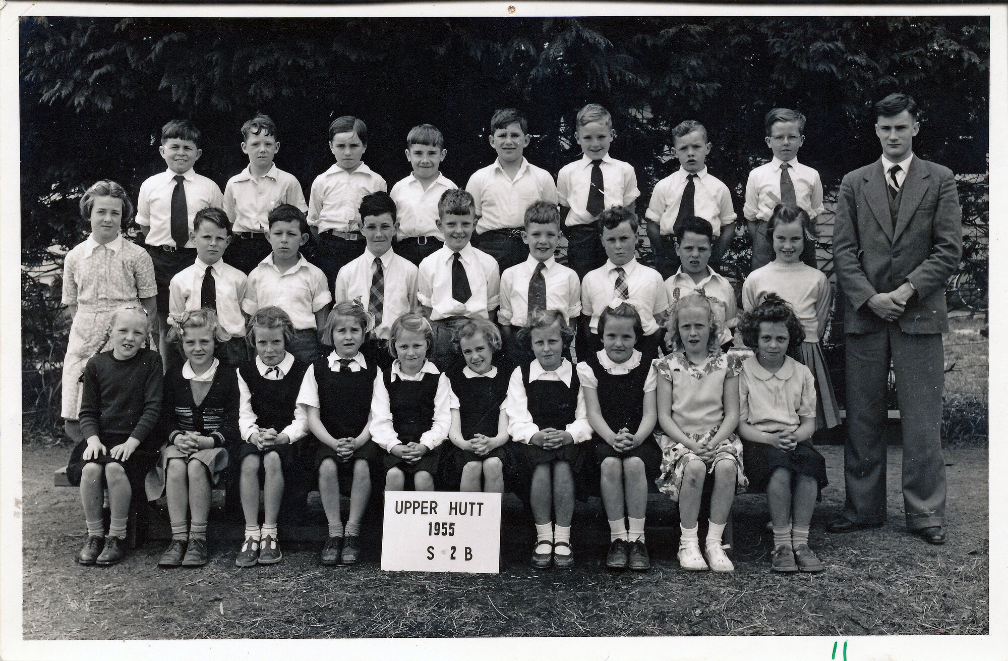 Upper Hutt School, Standard 2b; 1955